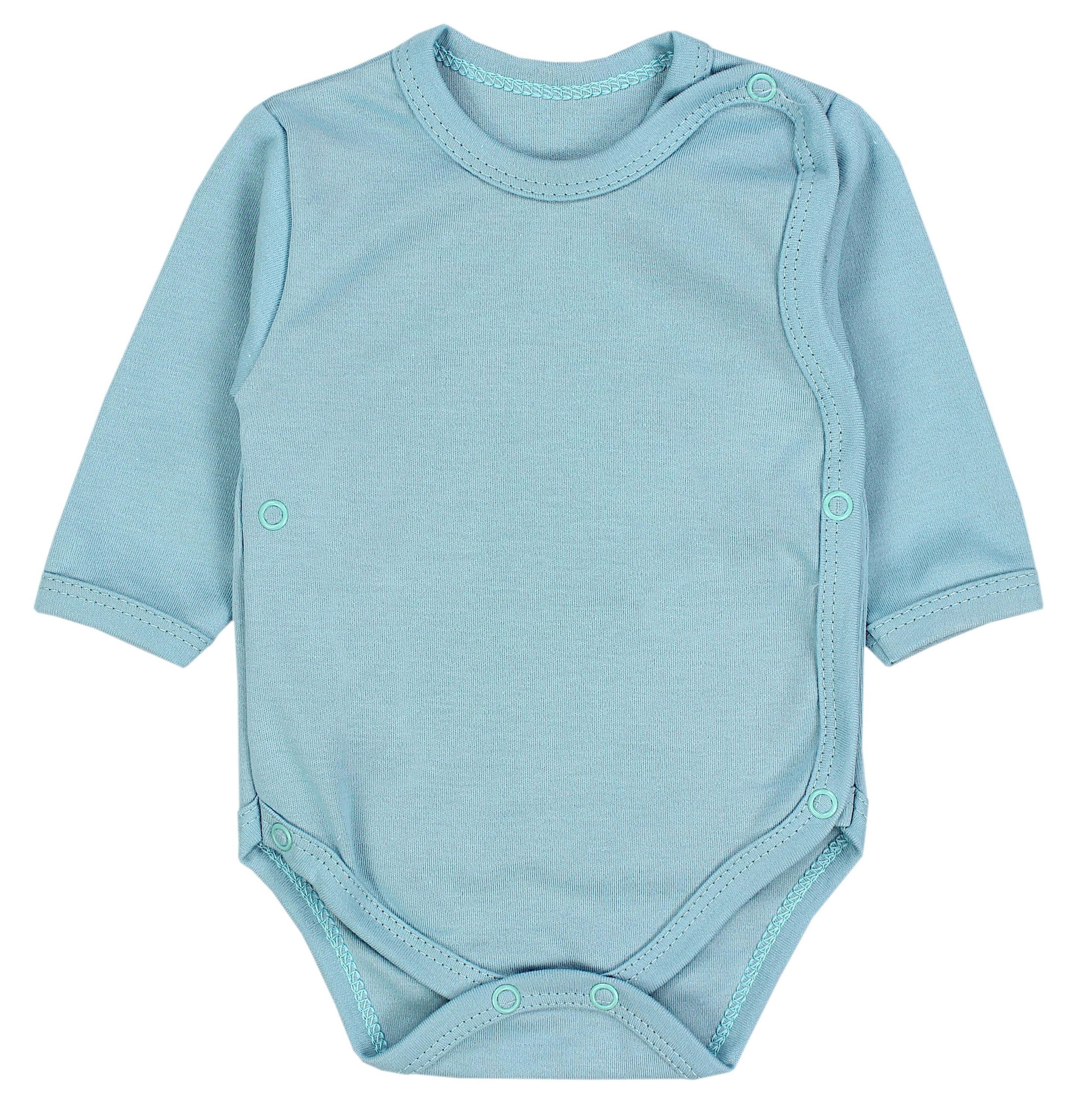 TupTam Langarmwickelbody »Wickelbody Baby Langarm Wickelbody im 5er Set«