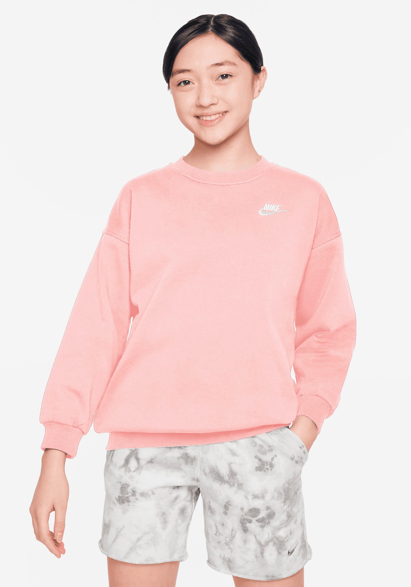 Sweatshirt »CLUB FLEECE BIG KIDS' (GIRLS') OVERSIZED SWEATSHIRT«