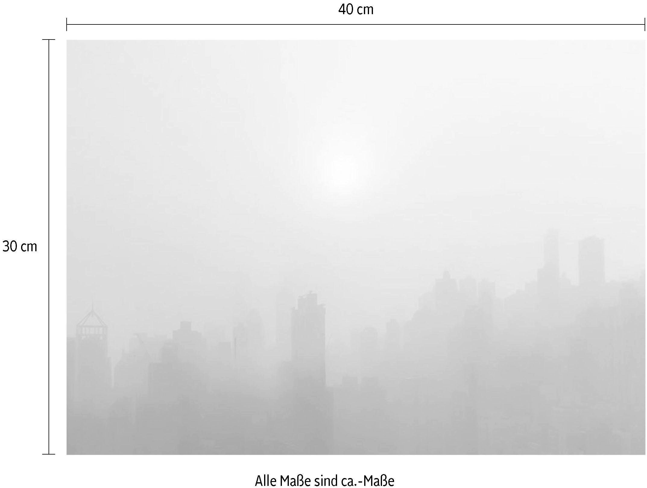 Komar Bild »City Dusk«, Städte, (1 St.), Wandbild zur Dekoration - ohne Rahmen