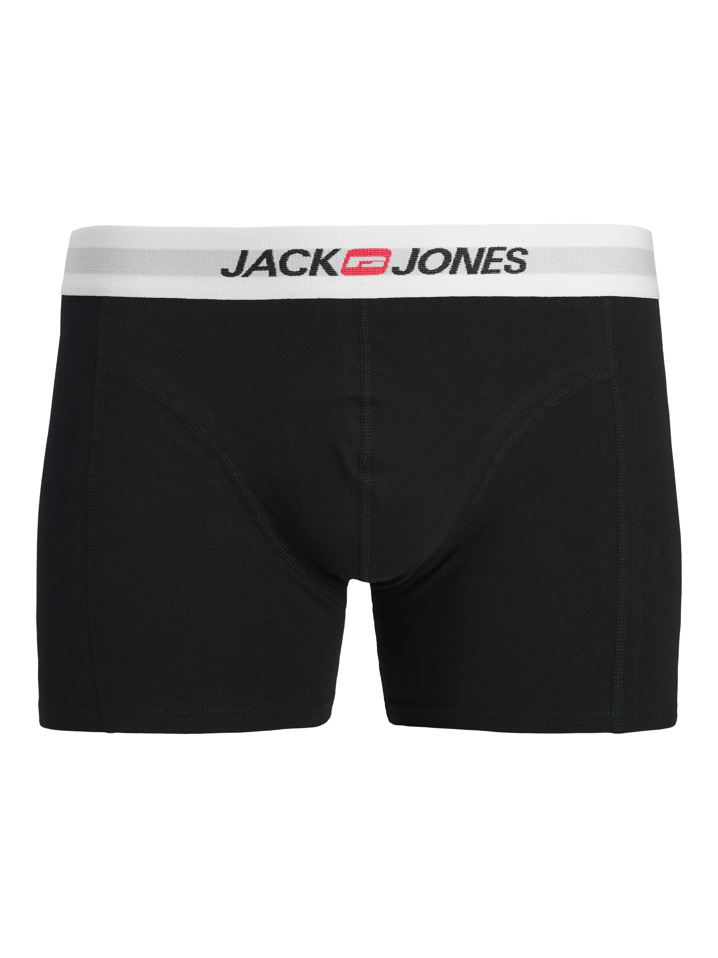 Jack & Jones Trunk »JACOLD – Boxershorts mit farbigem Bund im 6er-Pack«, (Packung, 6 St.), Druck, modisch, regular fit, Jersey