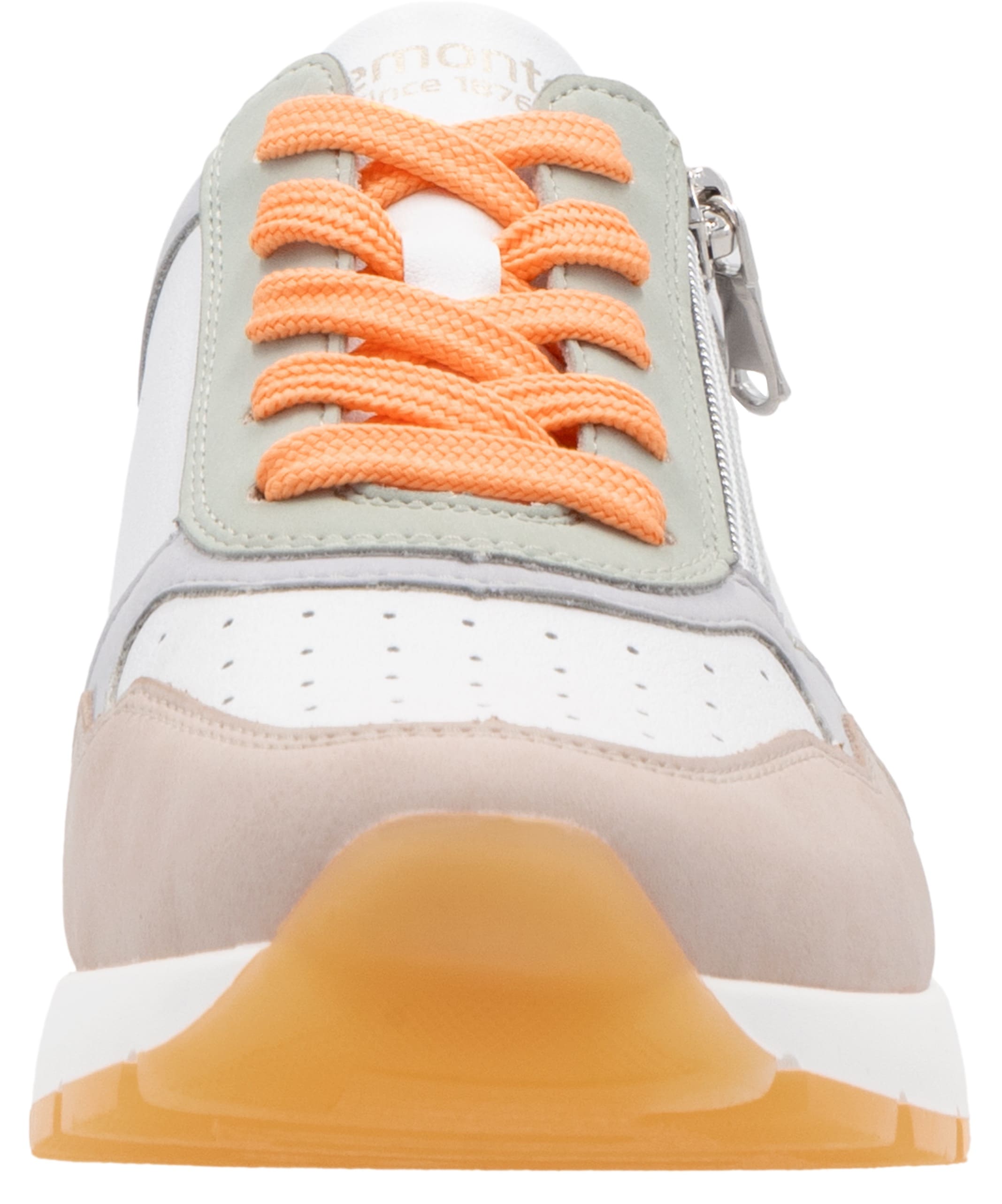 Remonte Keilsneaker, Freizeitschuh, Halbschuh, Schnürschuh mit gepolstertem Schaftrand