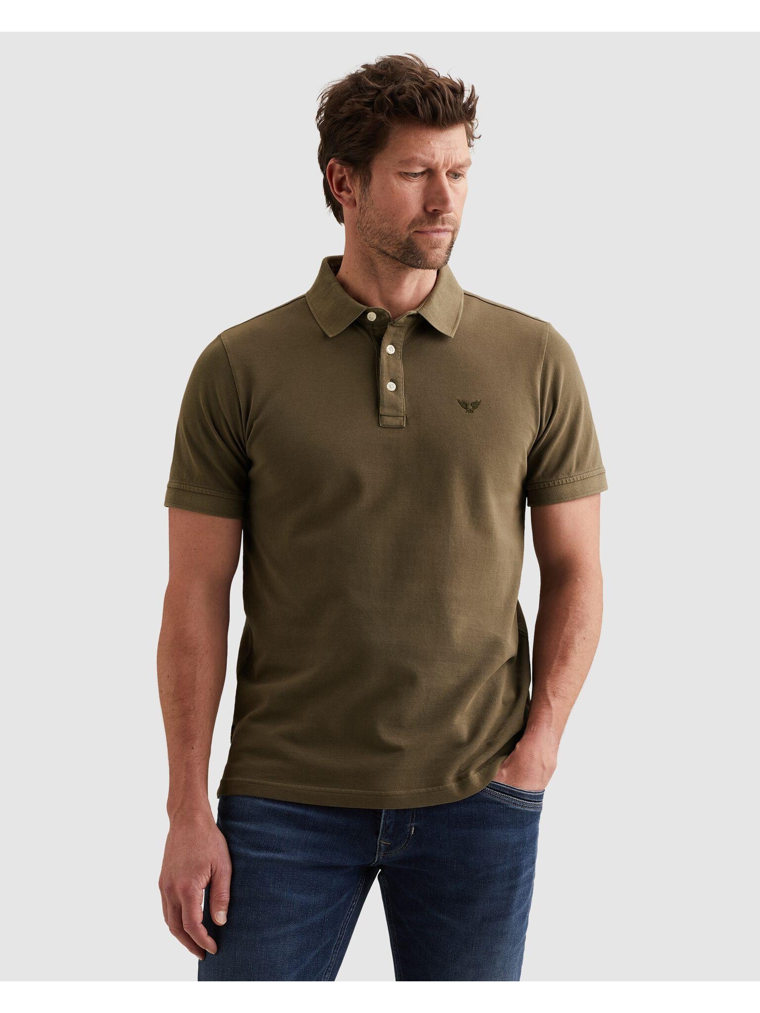 PME LEGEND Poloshirt mit Logo-Stickerei