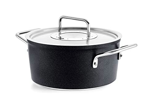 Fissler Topf-Set »Adamant®« Set, Kochtopf 20 + Bratentopf 24 + Stielkasserolle 18cm oD, 3 Stk. tlg. Aluminium