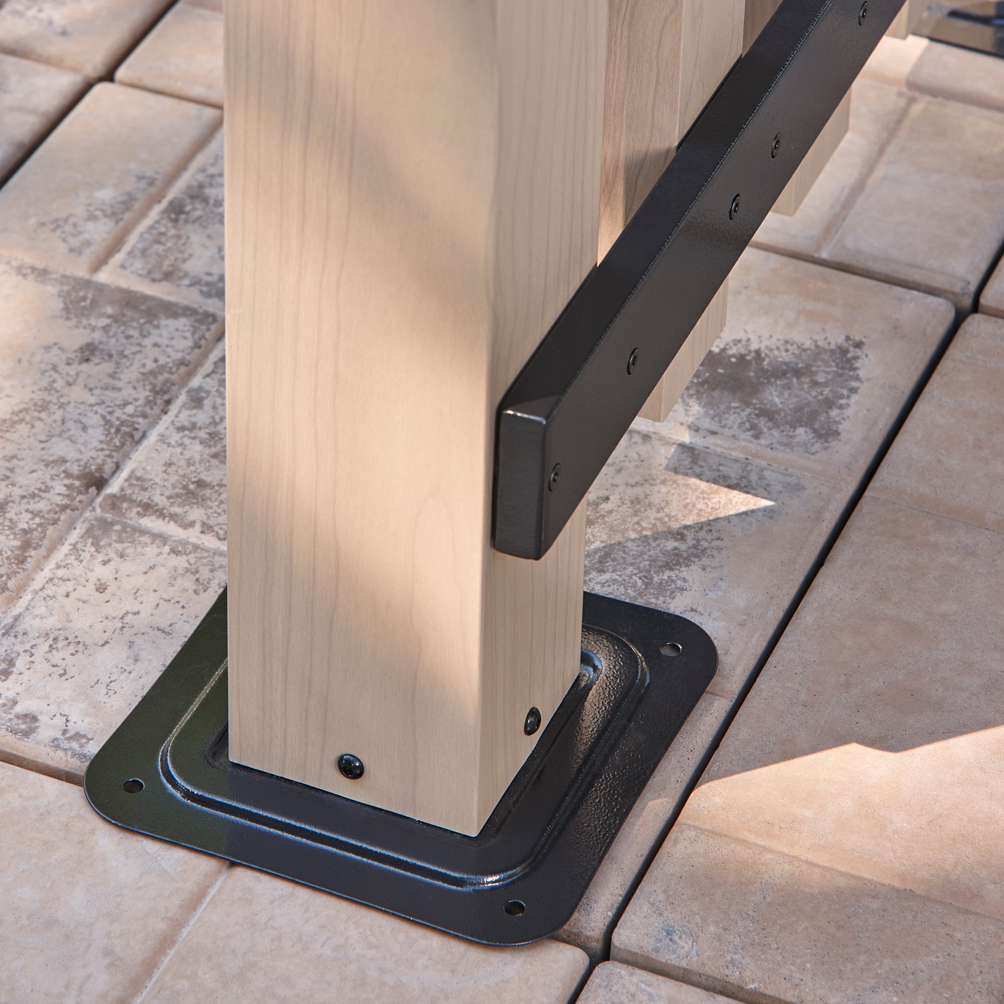 Sojag Pavillon »Lito 1012 Natur« Massive Konstruktion aus Aluminium