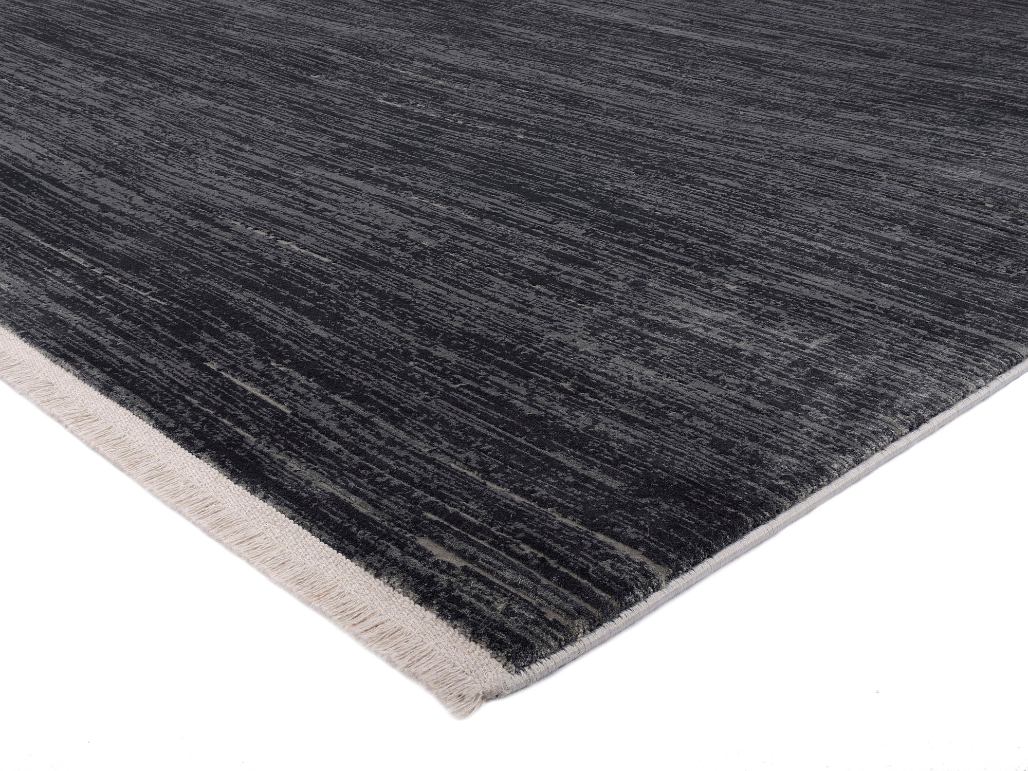 OCI DIE TEPPICHMARKE Teppich »BESTSELLER GLORY« rechteckig 8 mm Höhe Glanz Viskose, mit Fransen, Hoch Tief Struktur, Vintage, Wohnzimmer