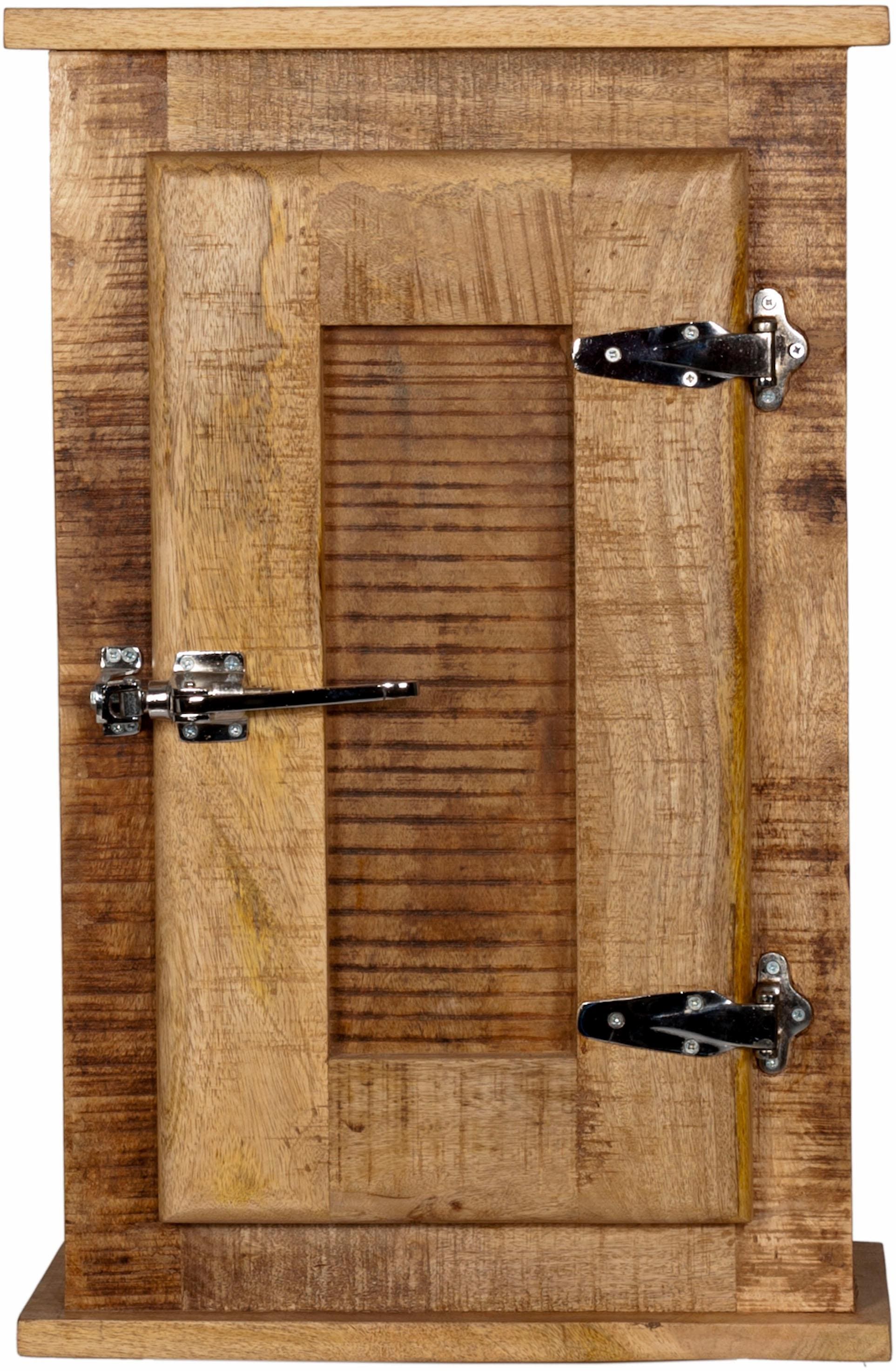 SIT Hängeschrank »Frigo«, Mangoholz im Antik-Look mit Kühlschrankgriffen,  Breite 45 cm bequem bestellen