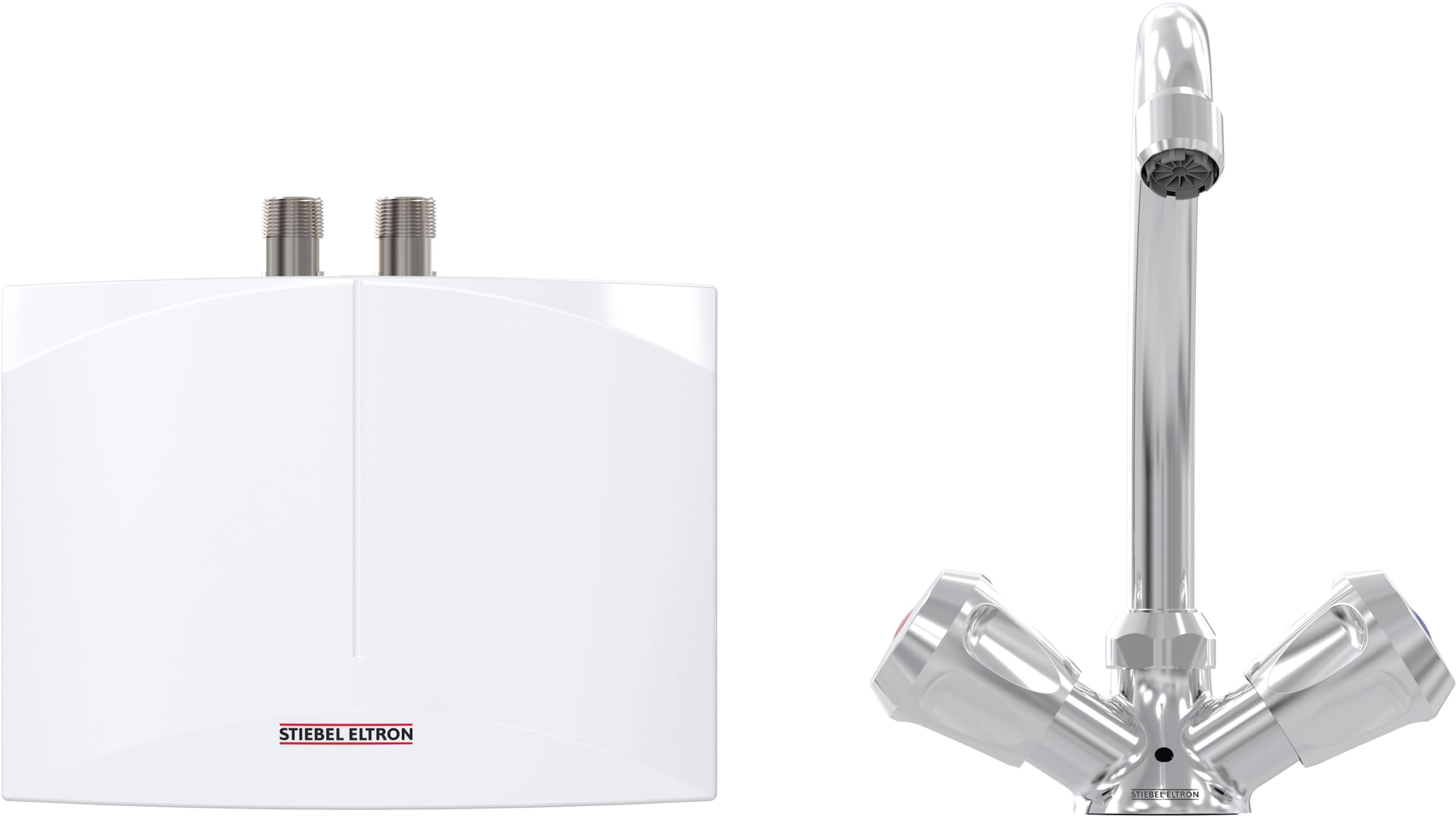Stiebel Eltron Warmwasser-Set, Mini-Durchlauferhitzer DNM 3 inkl. MAZ, 3,53 kW, 230 V, drucklos