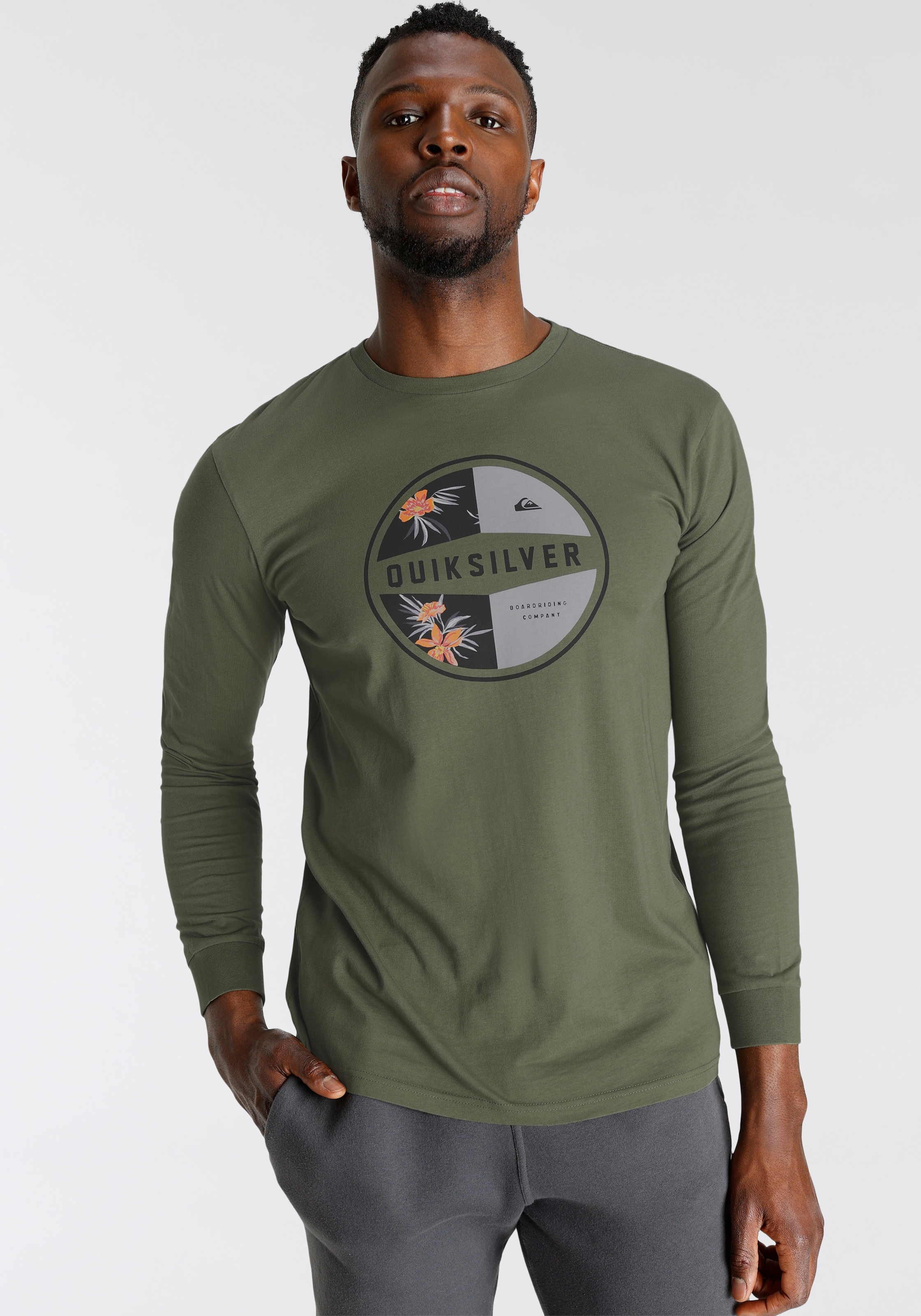 Quiksilver T-Shirt »BLOOM DREAM PACK LS TEE YM«, (Packung, 2 tlg.), im Doppelpack