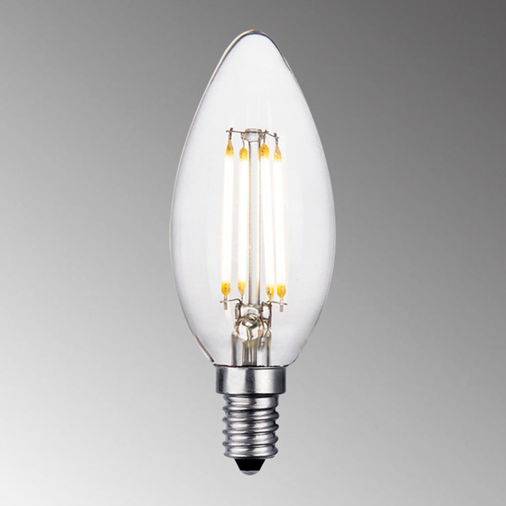LED-Leuchtmittel, E14, 2 St., Lampe,Leuchtmittel,klares Design,E14-Fassung,warmes...