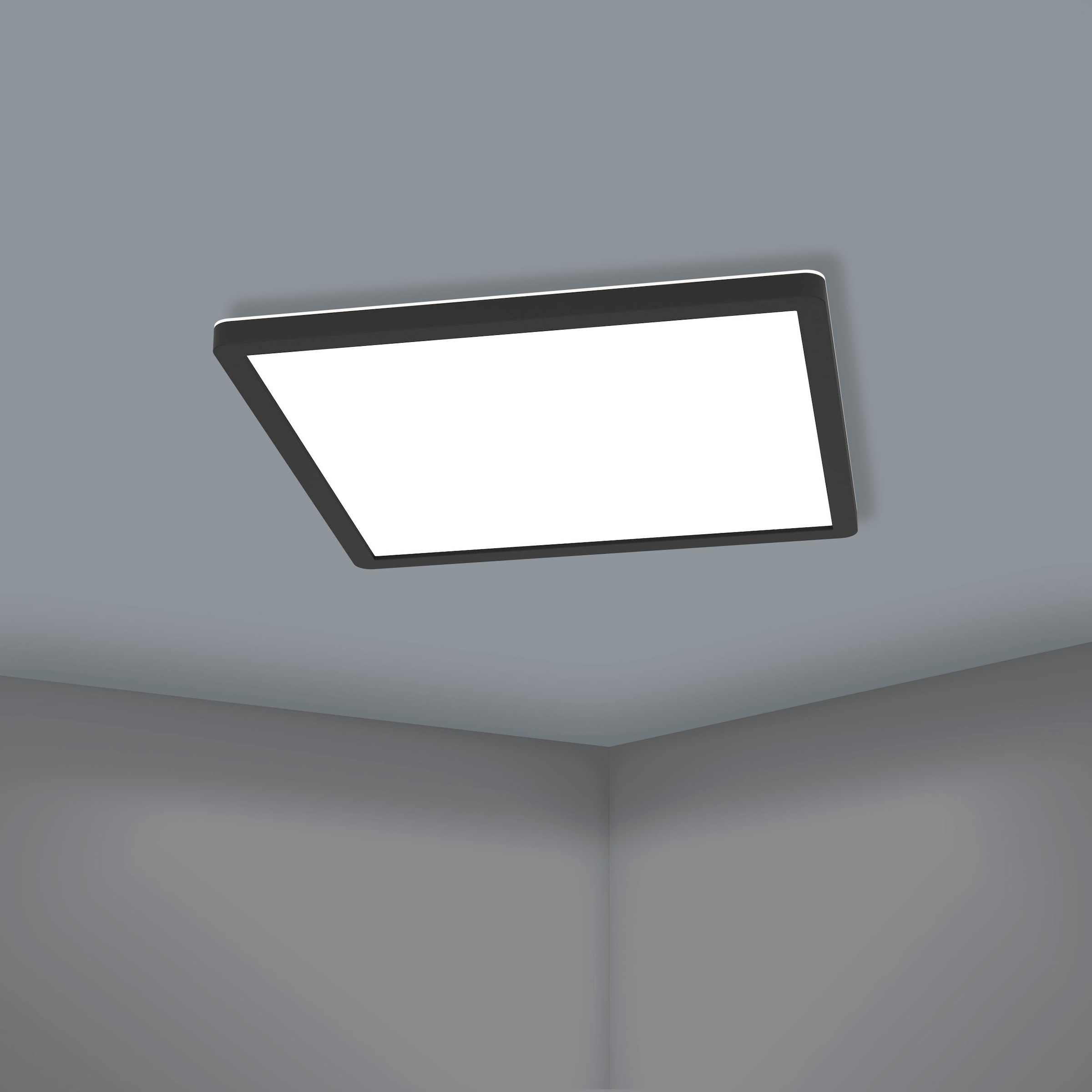 EGLO LED-Deckenleuchte »ROVITO-Z« / Kunststoff | fest Jahren schwarz LED online Garantie 14,6 Watt in 3 integriert aus - inkl. mit kaufen XXL