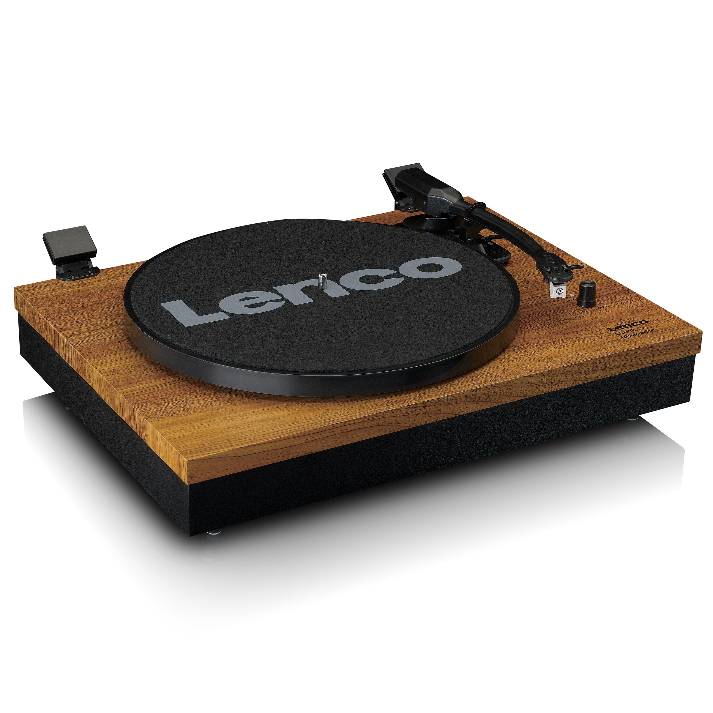 Lenco Plattenspieler »LS-310WD«, Lautsprecher im Lieferumfang, Bluetooth