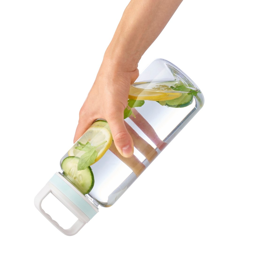 Xavax Trinkflasche »Trinkflasche, 1250 ml (Wasserflasche auslaufsicher, Henkel)«