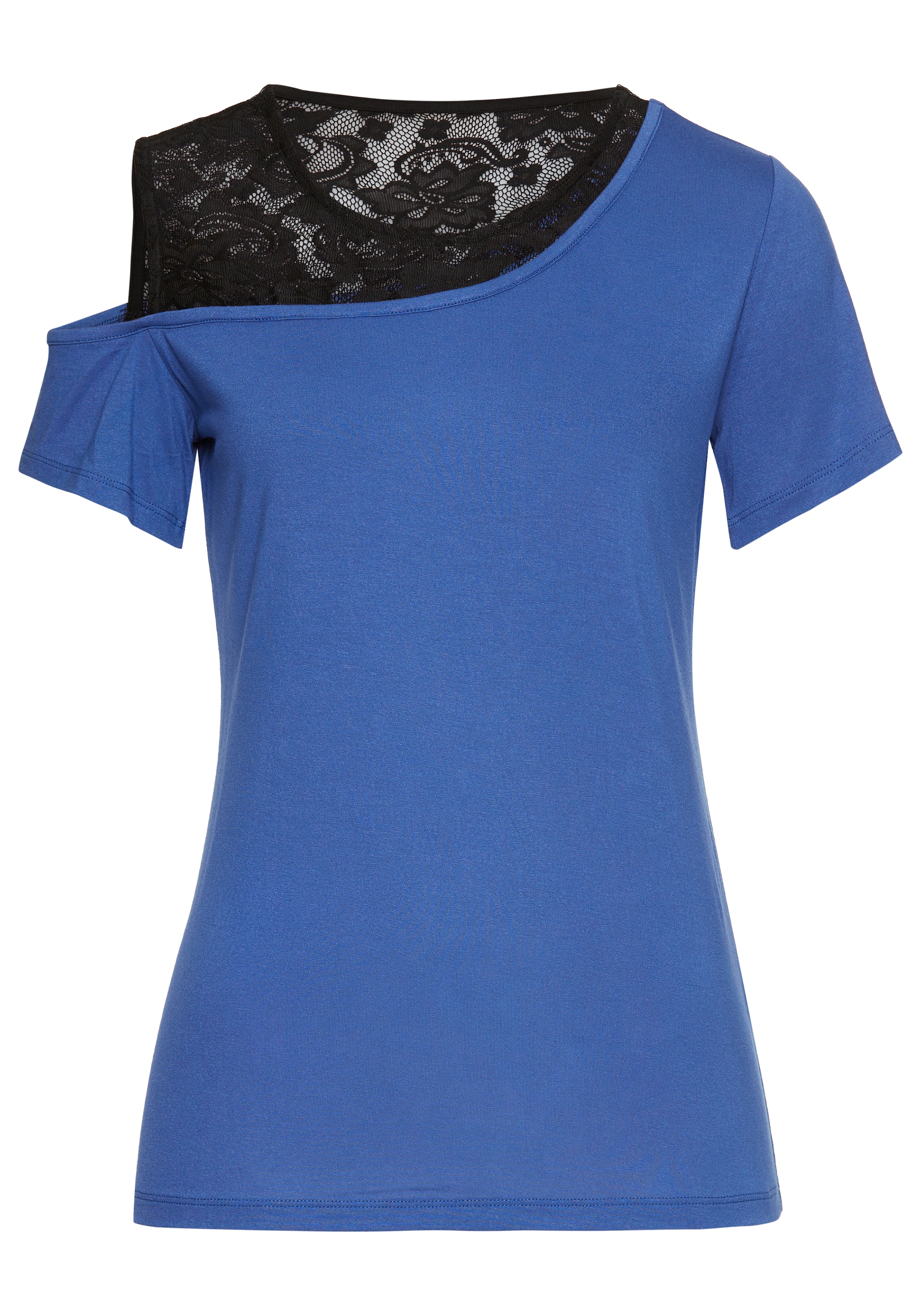 Laura Scott 2-in-1-Shirt, mit angedeutetem Spitzentop