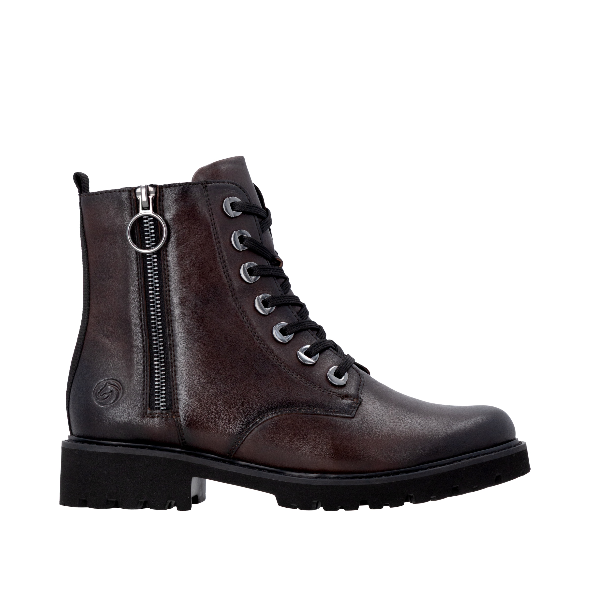 Remonte Schnürstiefelette  Blockabsatz, Stiefelette, Schnürboots, im modischen Used Look