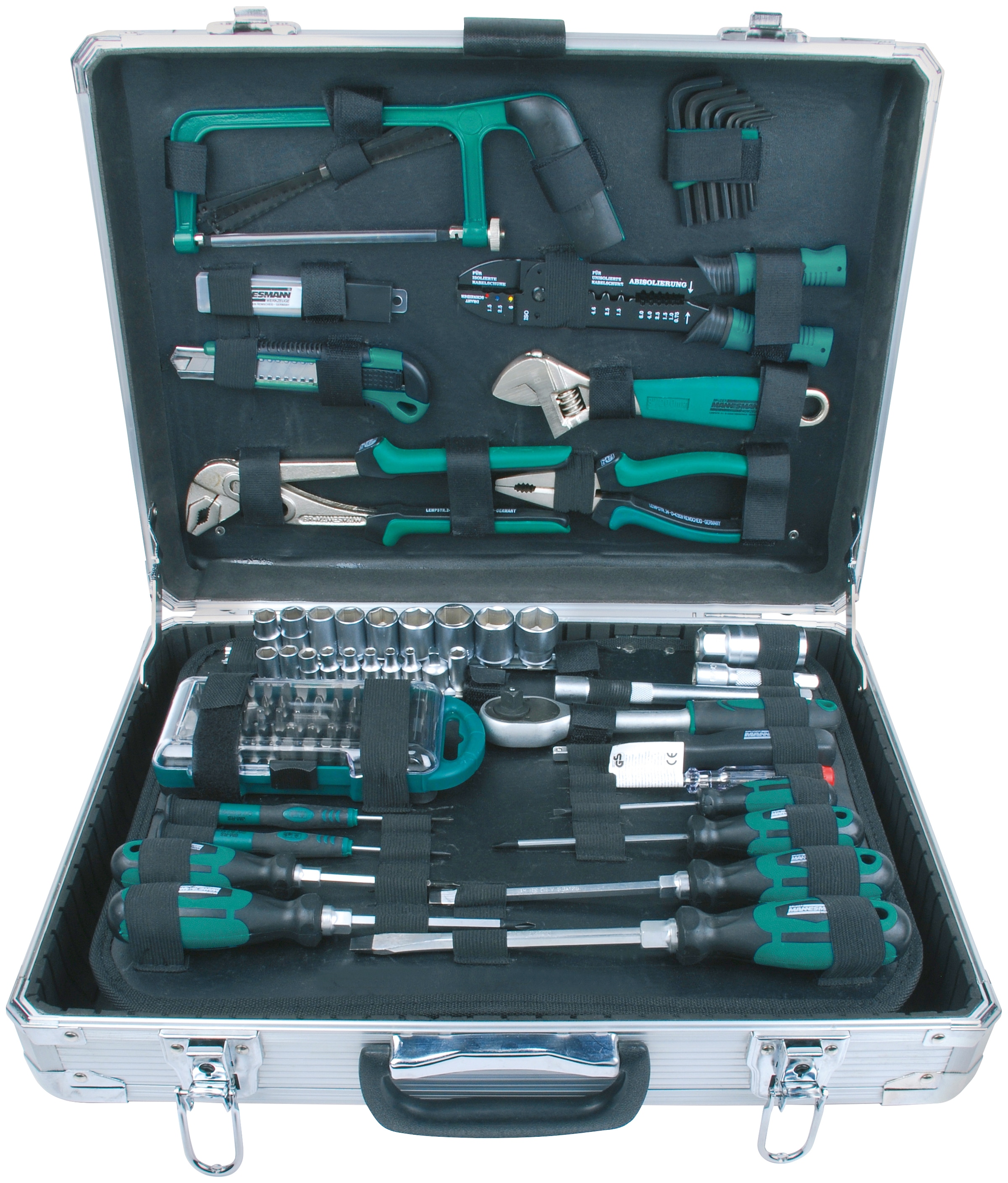 Brüder Werkzeugset mit Werkzeuge kaufen Mannesmann online »Alu-Werkzeugkoffer«, XXL Garantie 124-teilig Jahren 3 |