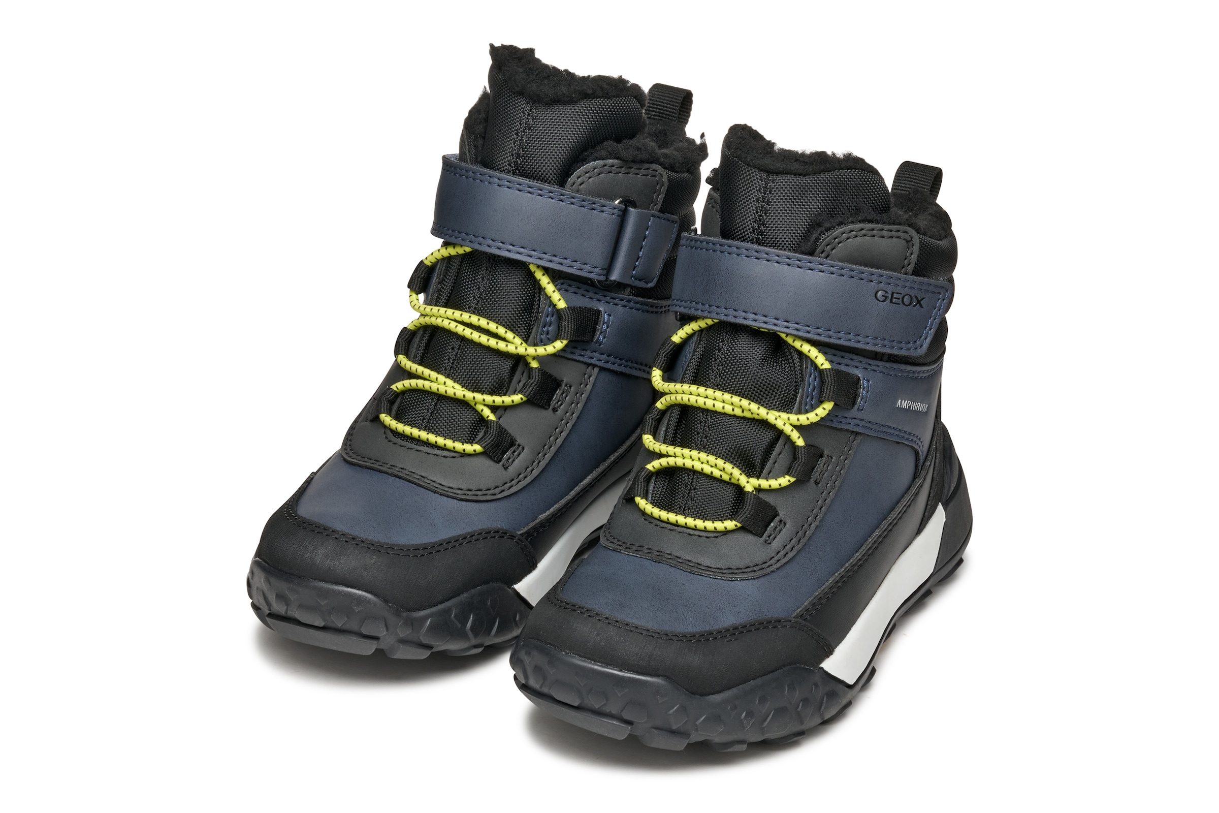 Geox Winterboots »J TREKKYUP BOY B ABX«  Freizeitstiefel mit Warmfutter, Größenschablone zum Download