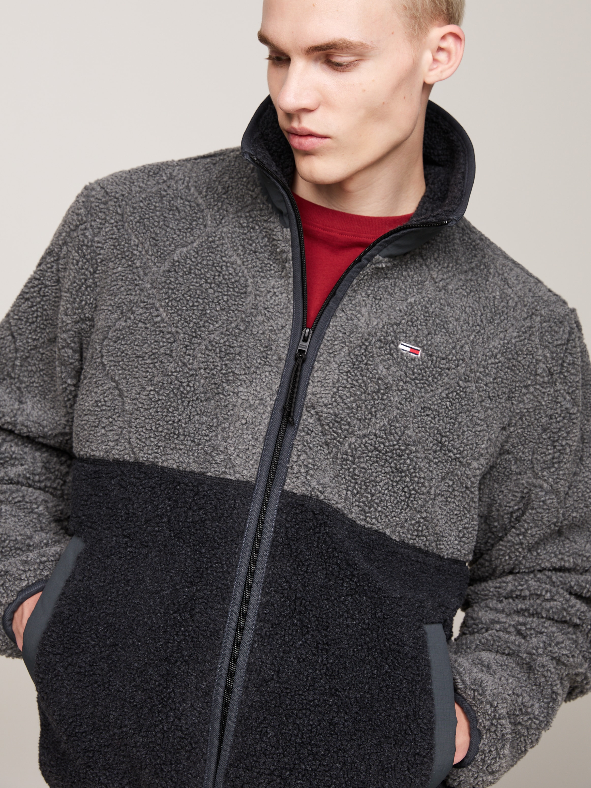Tommy Jeans Kurzjacke »TJM TEDDY ESSENTIAL JACKET«