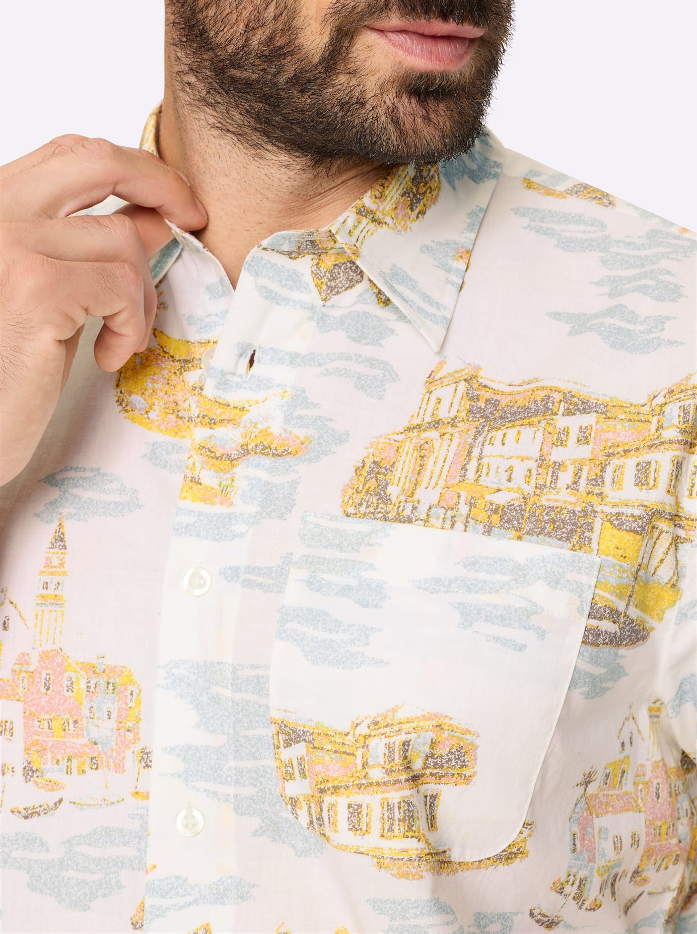 Marco Donati Kurzarmhemd