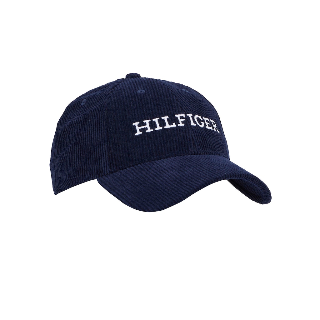Tommy Hilfiger Baseball Cap »MONOTYPE CORDOROY CAP«, aus Cord