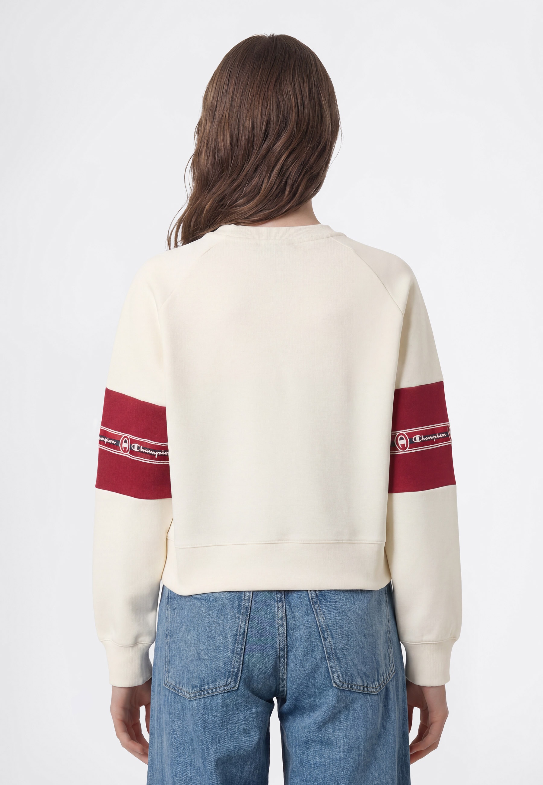 Champion Sweatshirt »SPORTWEAR CREWNECK Standard Fit«, für Kinder, sportlicher Stil, mit Crewneck-Ausschnitt, Langarm-Design
