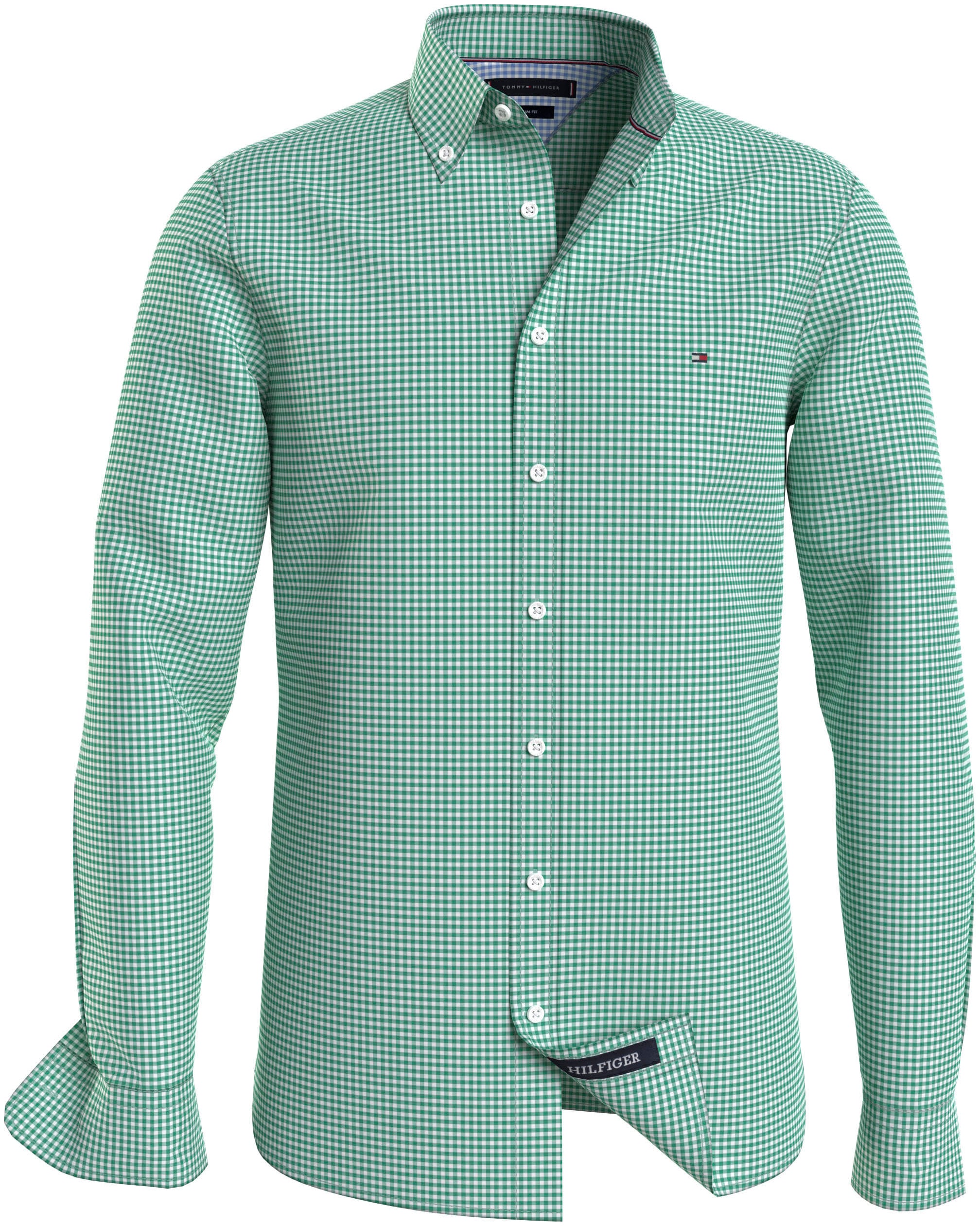 Tommy Hilfiger Big & Tall Langarmhemd »BT-FLEX TEXTR GINGHAM RF SHRT-B«, Große Größen