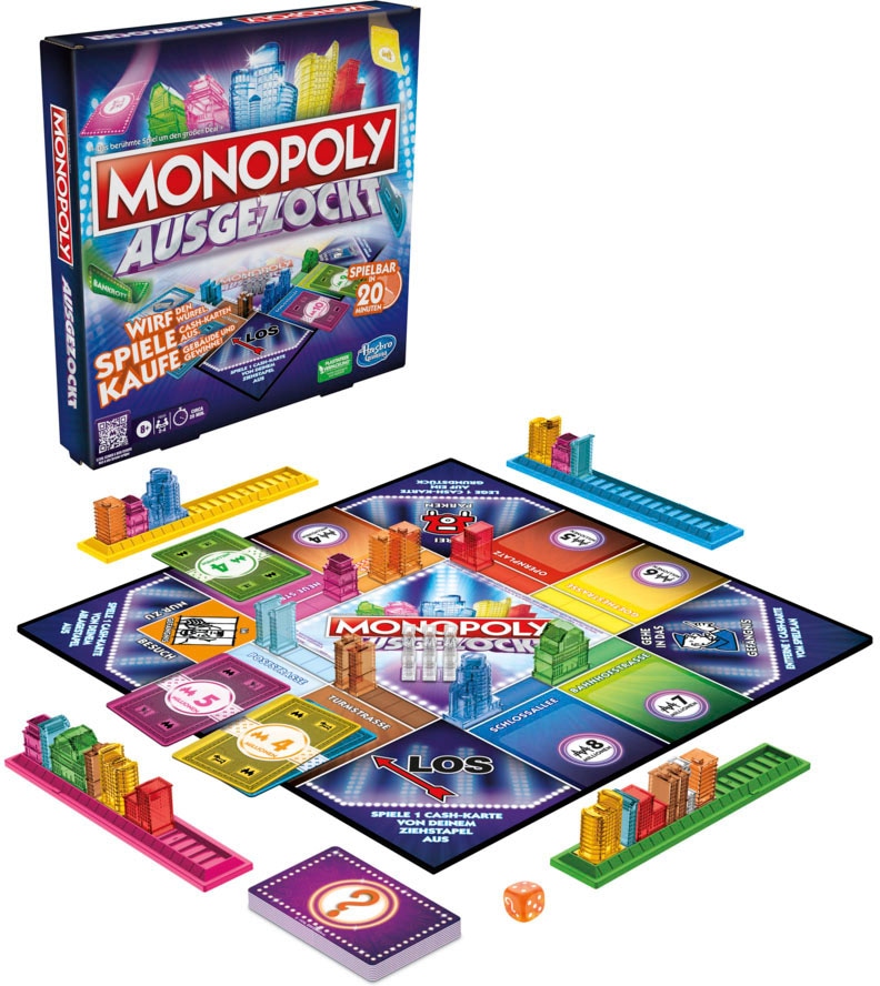 Hasbro Spiel »Hasbro Gaming, Monopoly Ausgezockt«