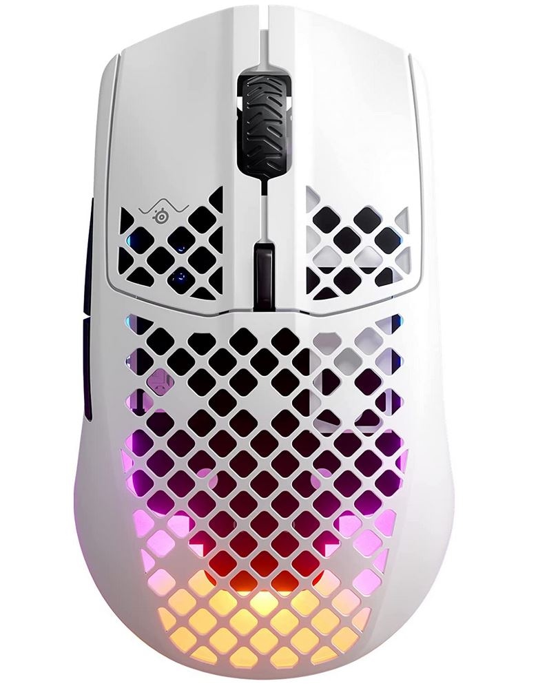 SteelSeries Gaming-Maus »Wireless White Aerox 3«, RGB Beleuchtung