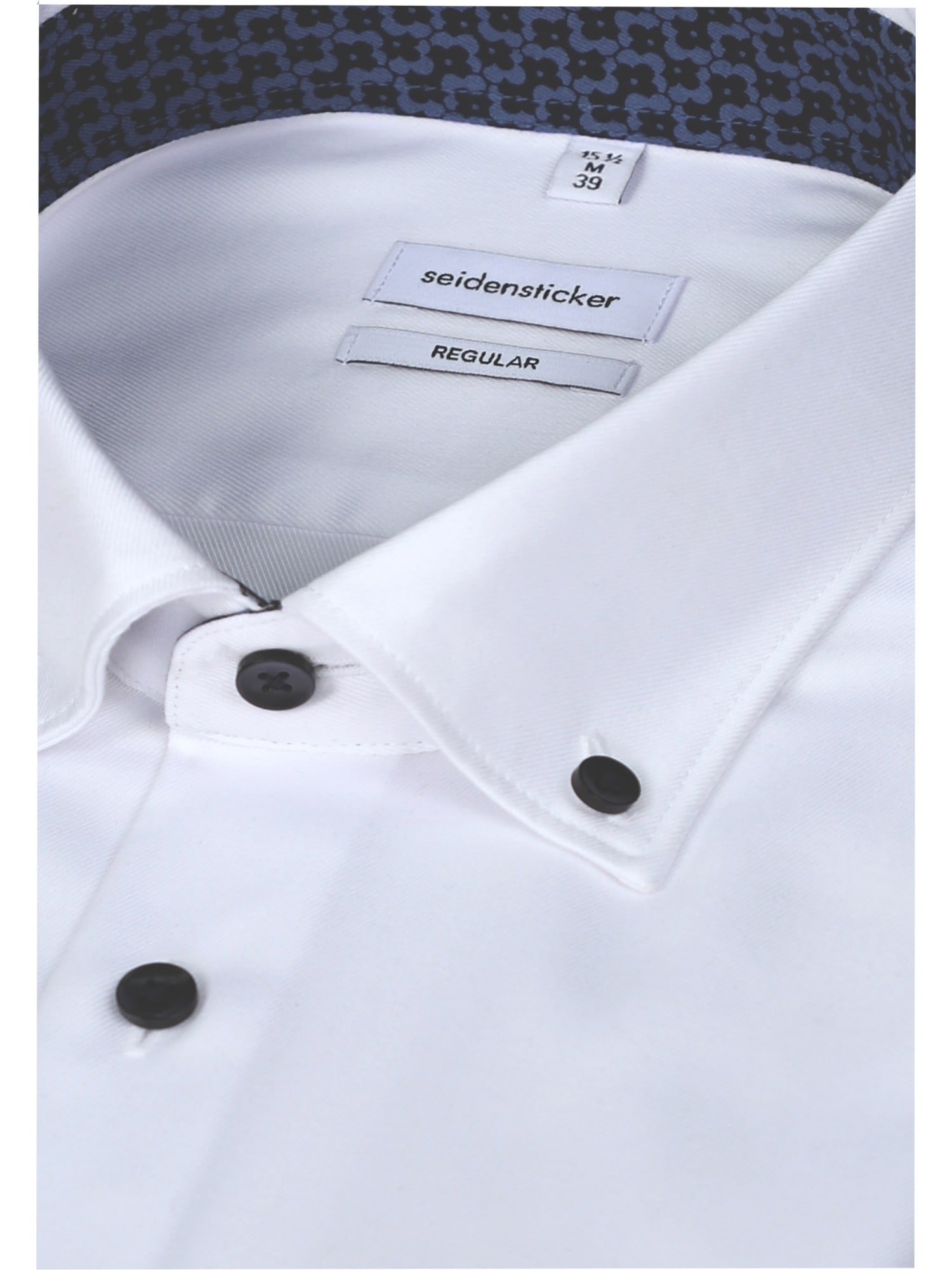 seidensticker Businesshemd »Schwarze Rose« Regular 1/1 Button-Down-Kragen Uni