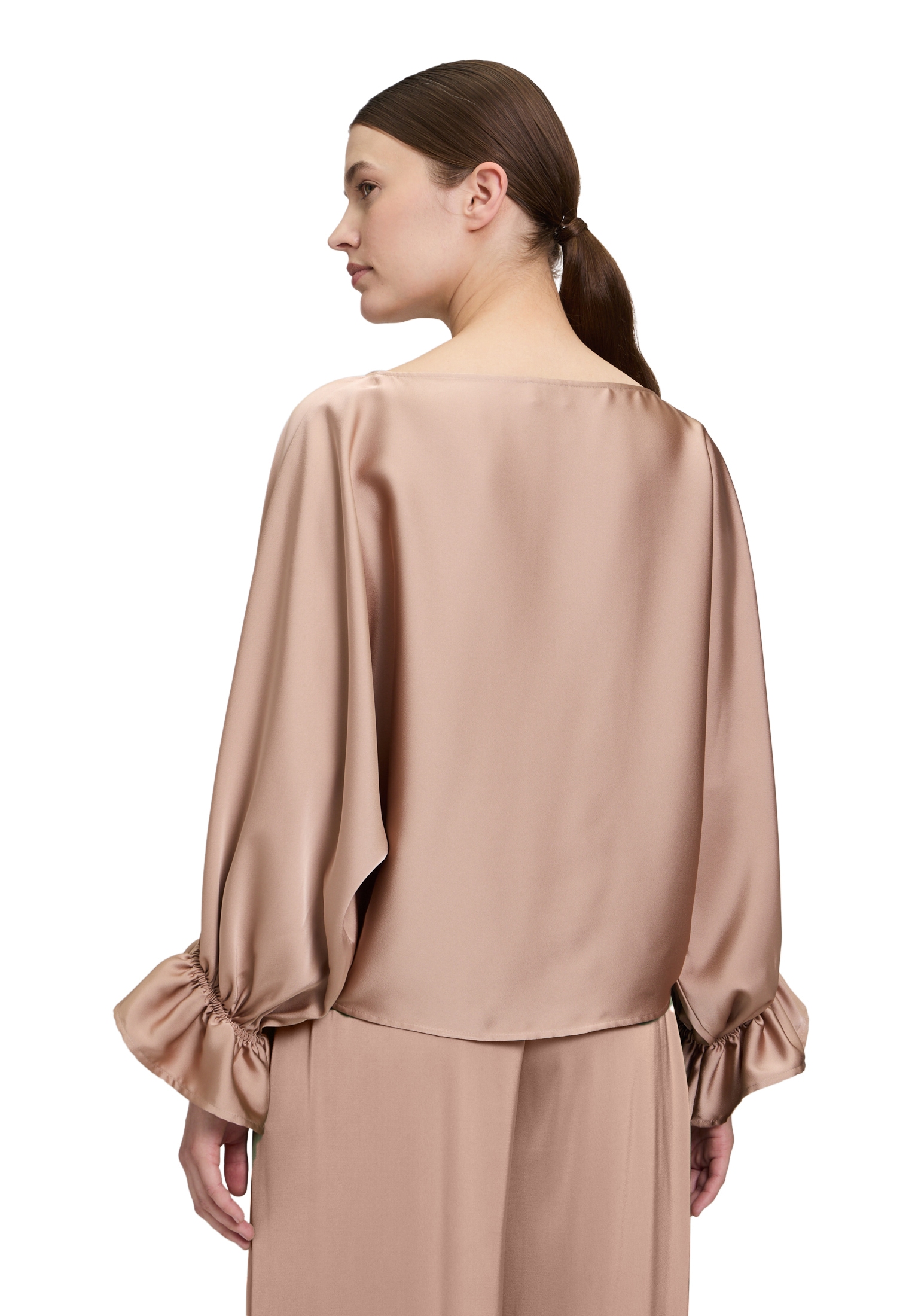 Vera Mont Satinbluse »Satin-Bluse mit Fledermausärmeln«