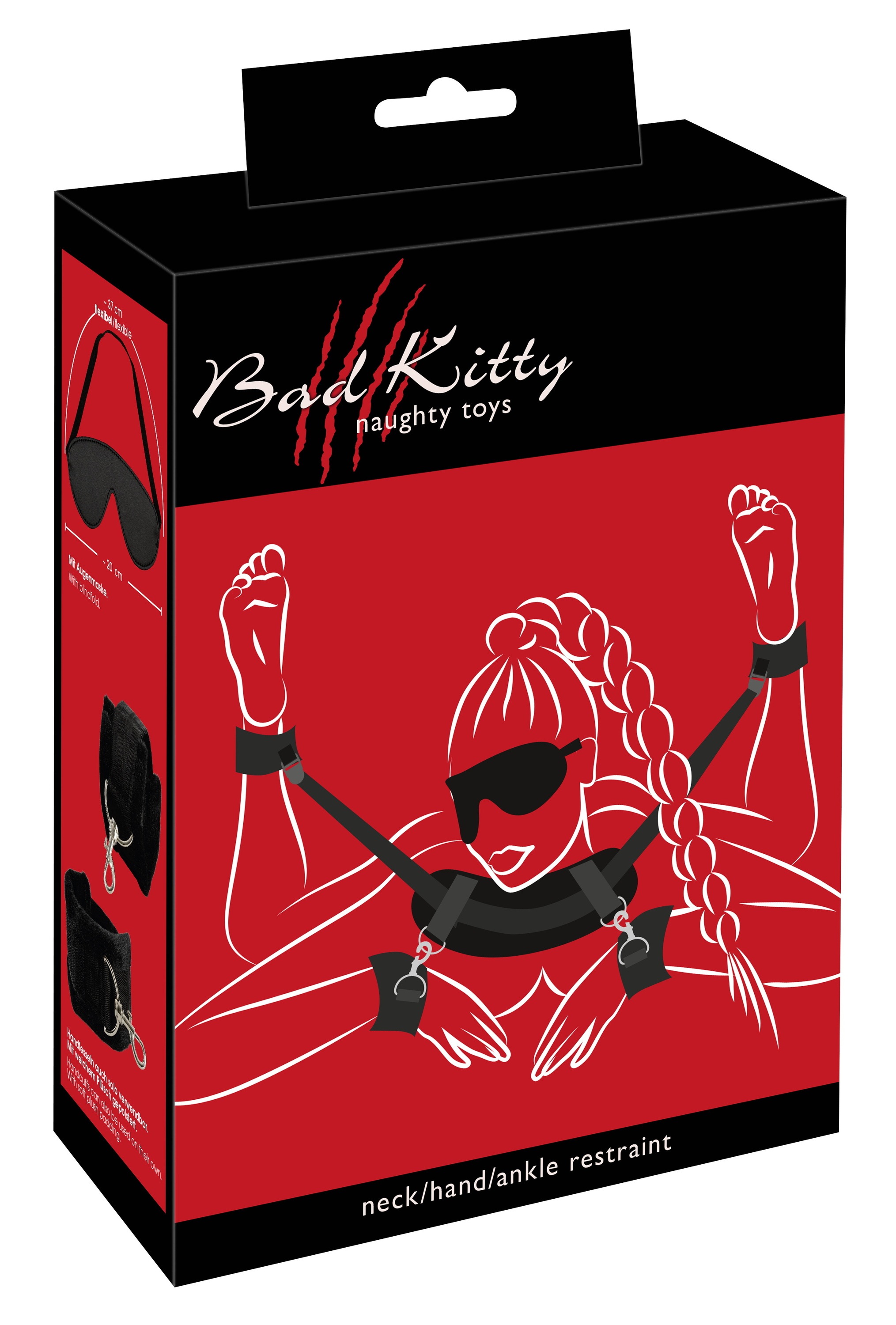 Bad Kitty Handschlaufe »Fessel Hals/Nacken-Hand-Fuß-Fessel«