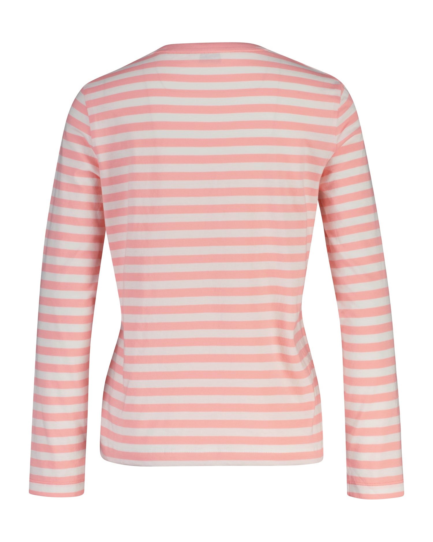 Gant Langarmshirt »REGULAR STRIPED SHIELD« Regular fit mit Rundhalsausschnitt
