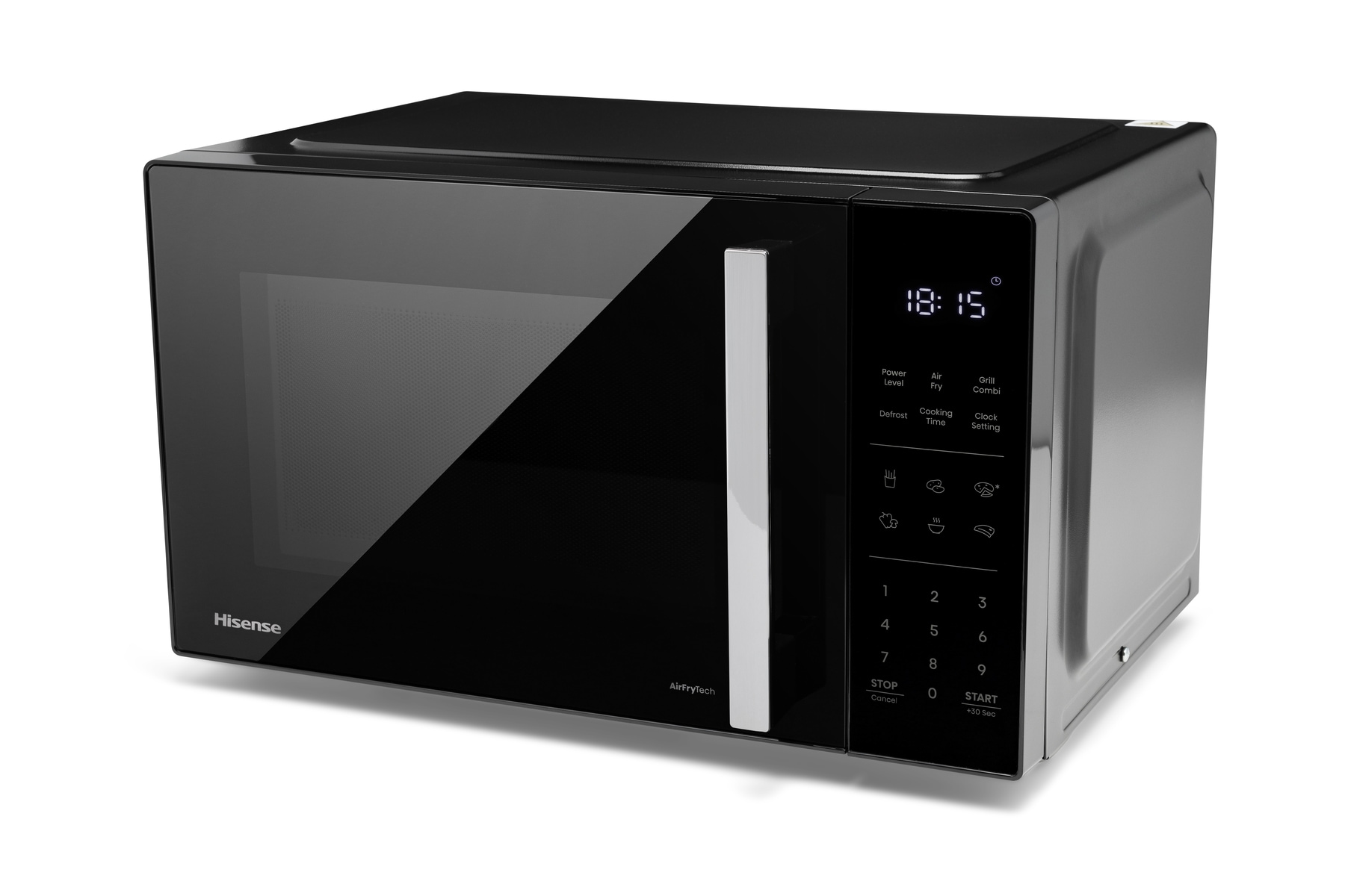 Hisense, Mikrowelle »H23MOBS5HC« Grill und Heißluft Mikrowelle 900 W, Schwarz, Mikrowelle