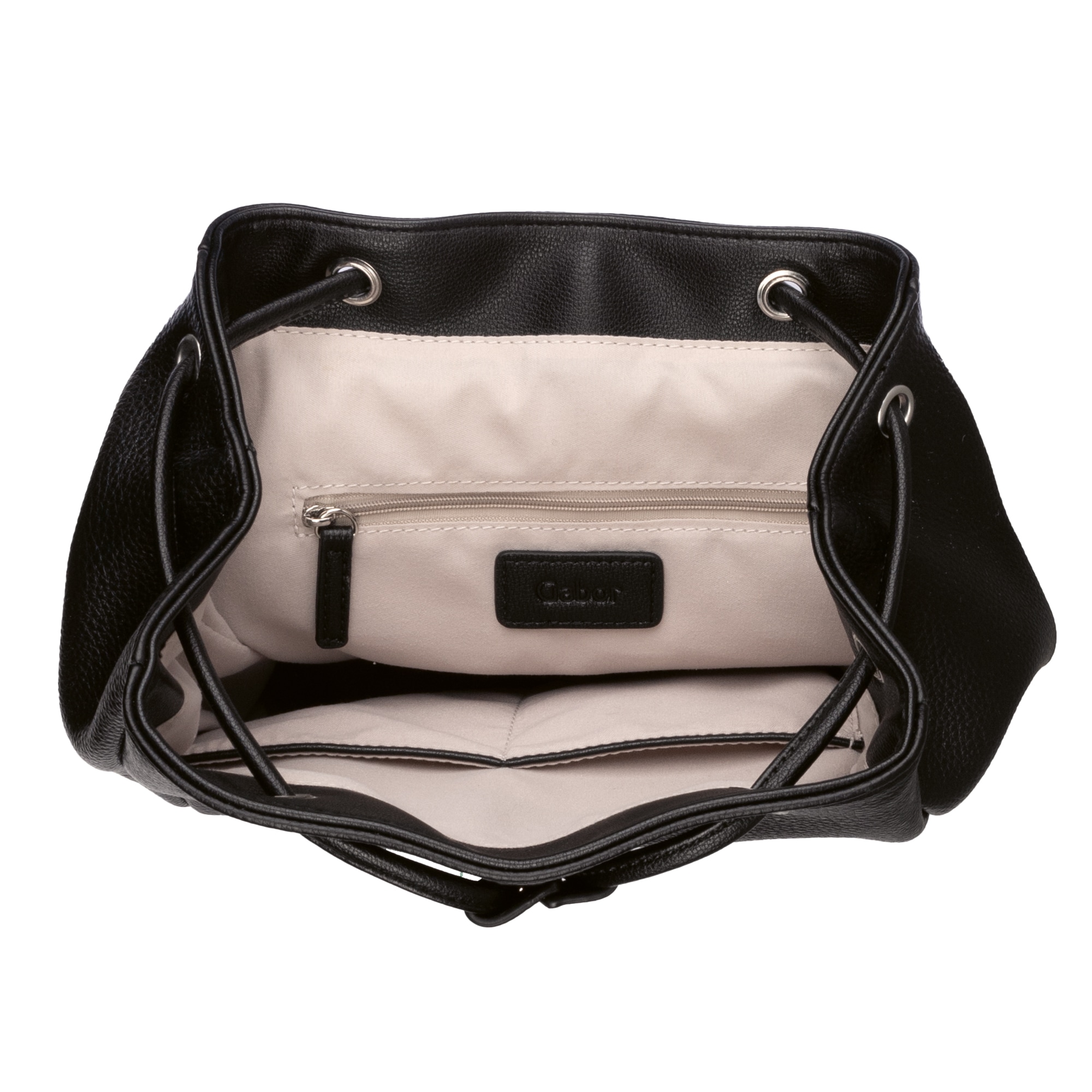 Gabor Rucksack »Elfie«, aus fein genarbtem, glattem Kunstleder und mit einem Logo Rubber Patch