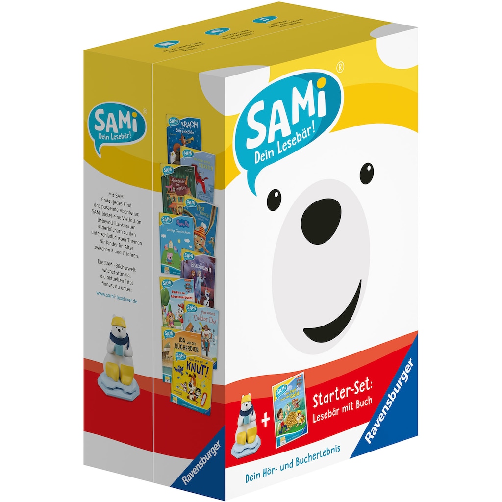 Ravensburger Buch »Starter-Set SAMi - dein Lesebär, Paw Patrol«