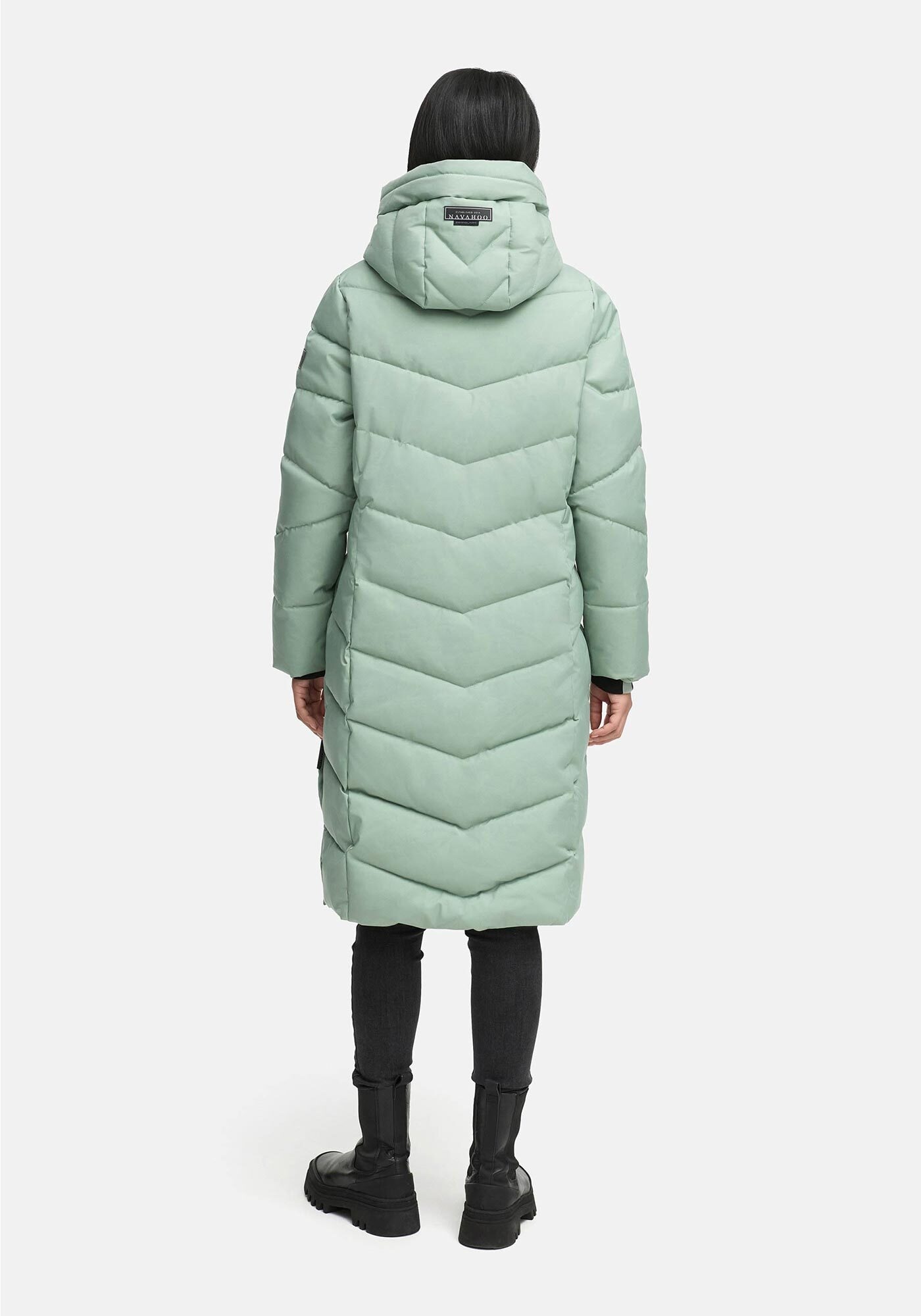 Navahoo Winterjacke »Navahoo Schmatzibaer lange Damen Winter Steppjacke N009«