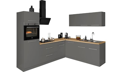 wiho Küchen Winkelküche »Unna«, ohne E-Geräte, Stellbreite 260 x 220 cm kaufen
