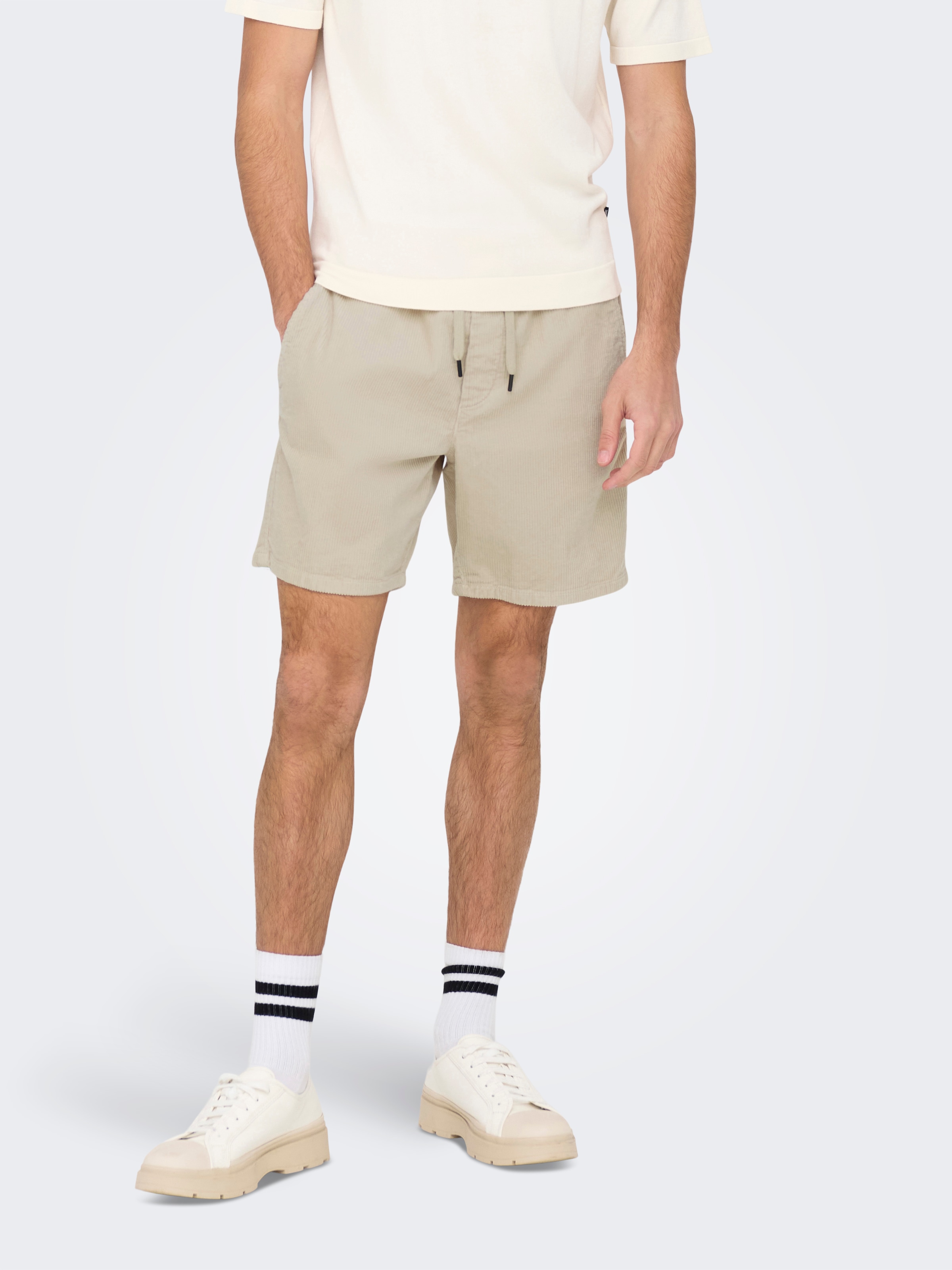 ONLY & SONS Shorts »ONSTEL CORDUROY 0185 SHORTS NOOS«
