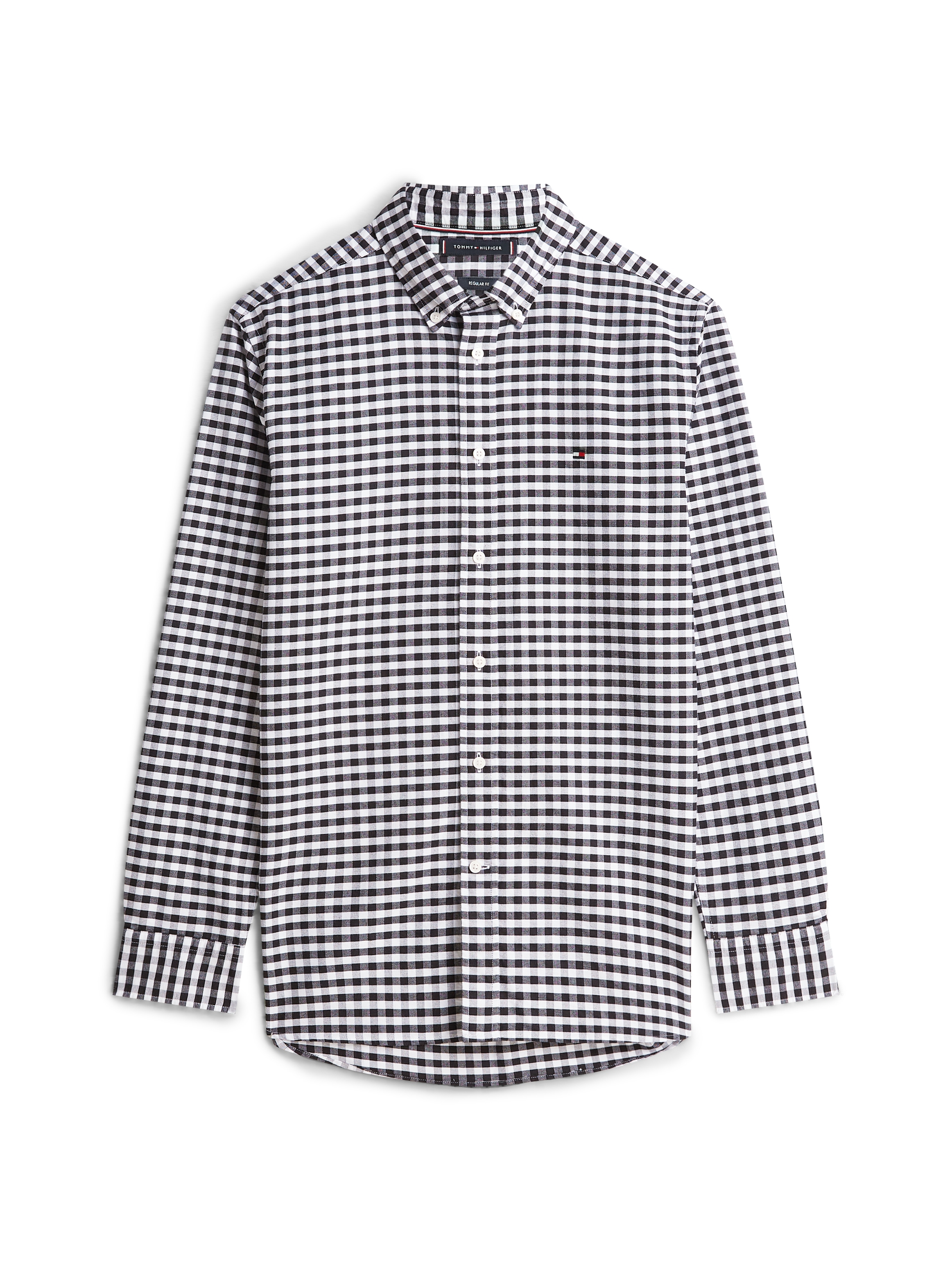 Tommy Hilfiger Langarmhemd »HERITAGE OXFORD GINGHAM« Regular fit, Button-down-Kragen, kariert