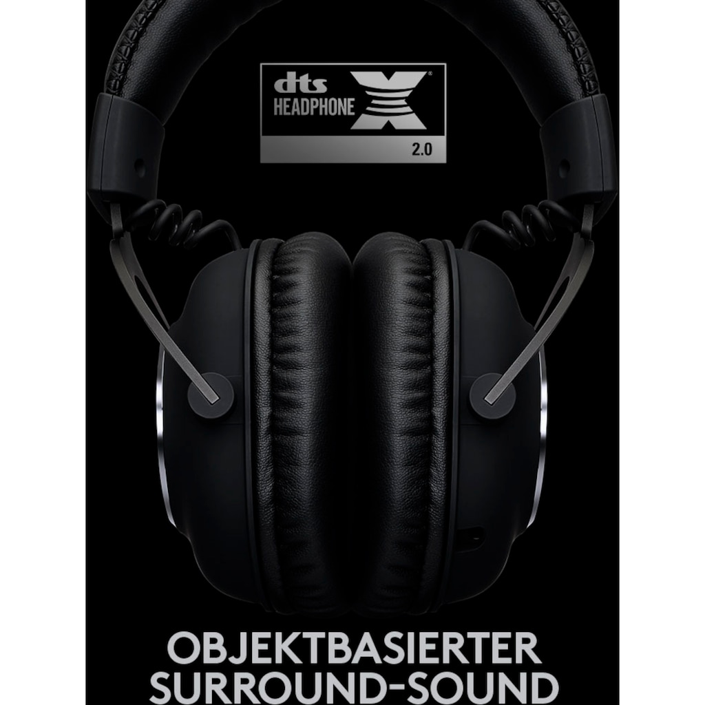 Logitech G Over-Ear-Kopfhörer »PRO X Wireless LIGHTSPEED«, Rauschunterdrückung