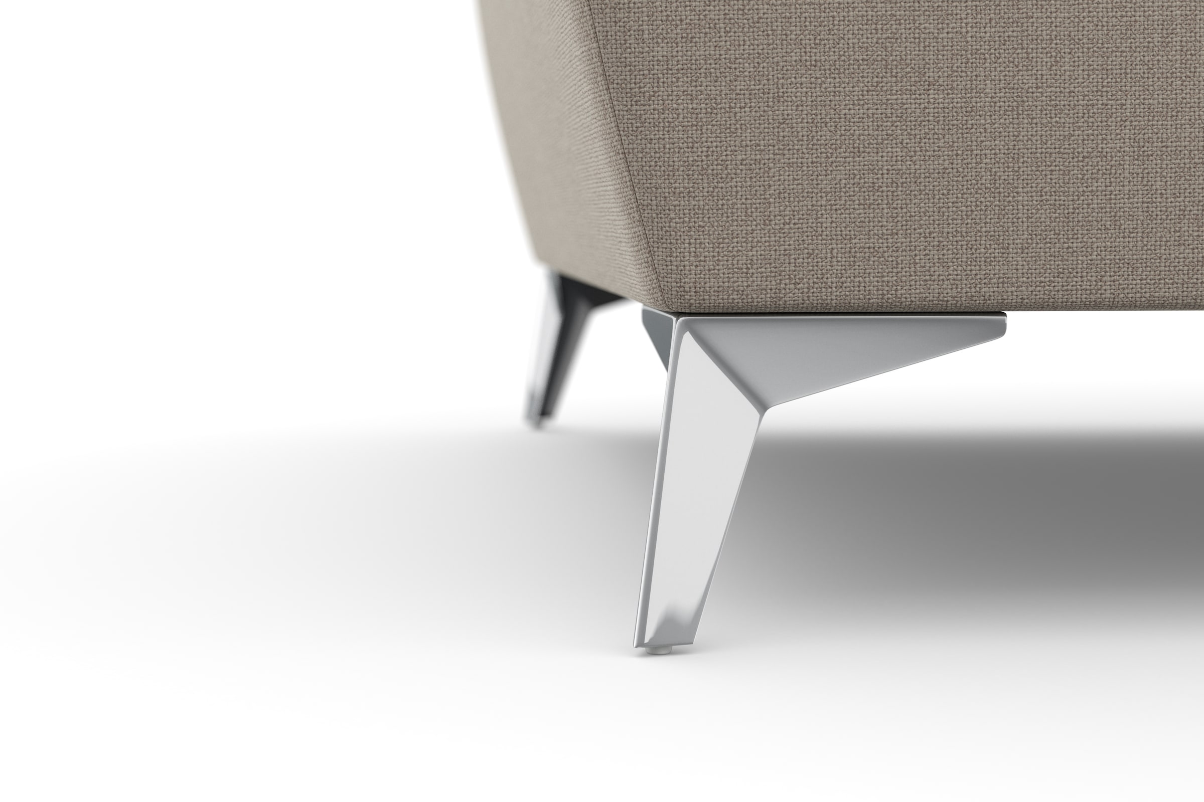 sit&more 2,5-Sitzer »Latigo« mit hochwertigen Metallfüßen