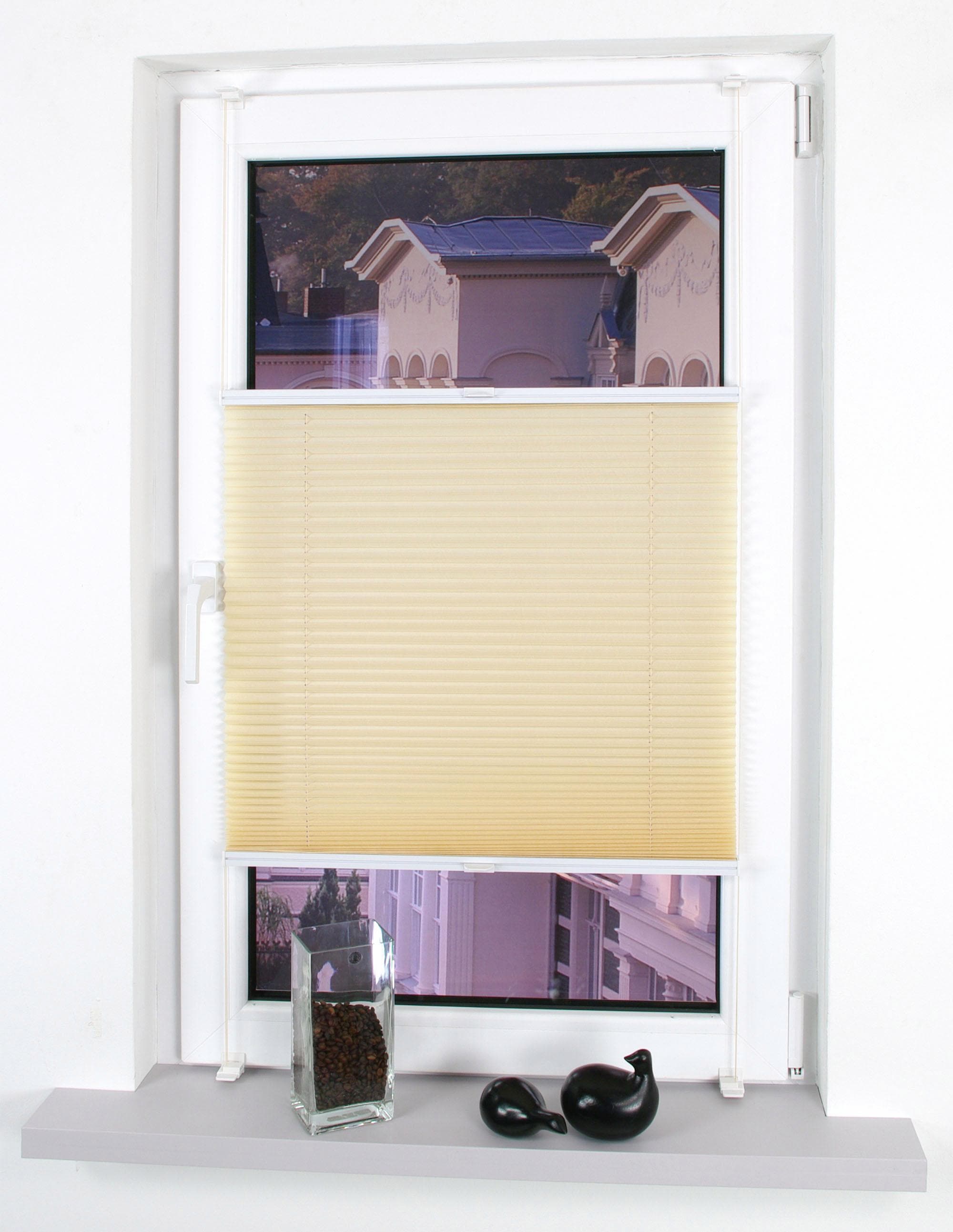 Liedeco Plissee »Klemmfix« Lichtschutz ohne Bohren verspannt