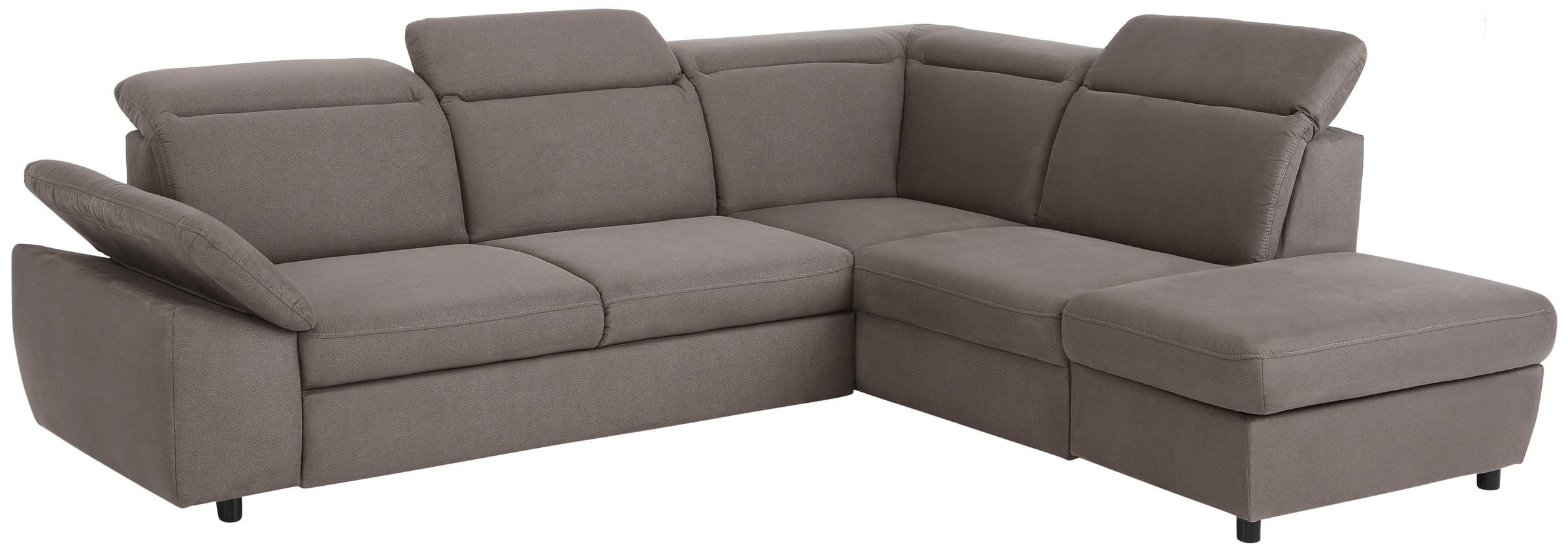 Home affaire Ecksofa »Mauritius L-Form«, mit Ottomane, mit Kopfteil- und Armlehnverstellung