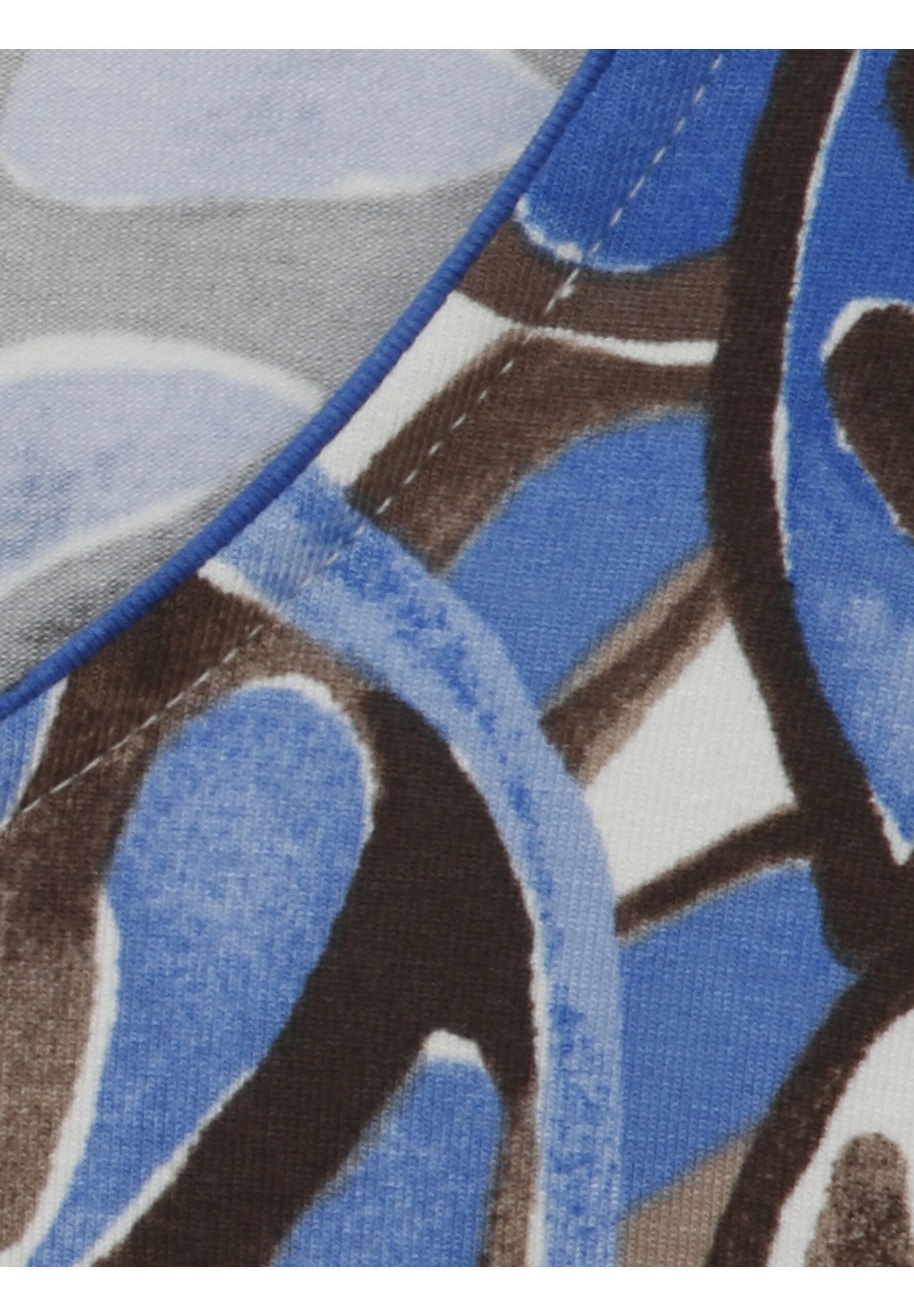 VIA APPIA DUE T-Shirt »VIA APPIA DUE Edles Viskose-Jersey Shirt mit Allover-Print« Große Größen