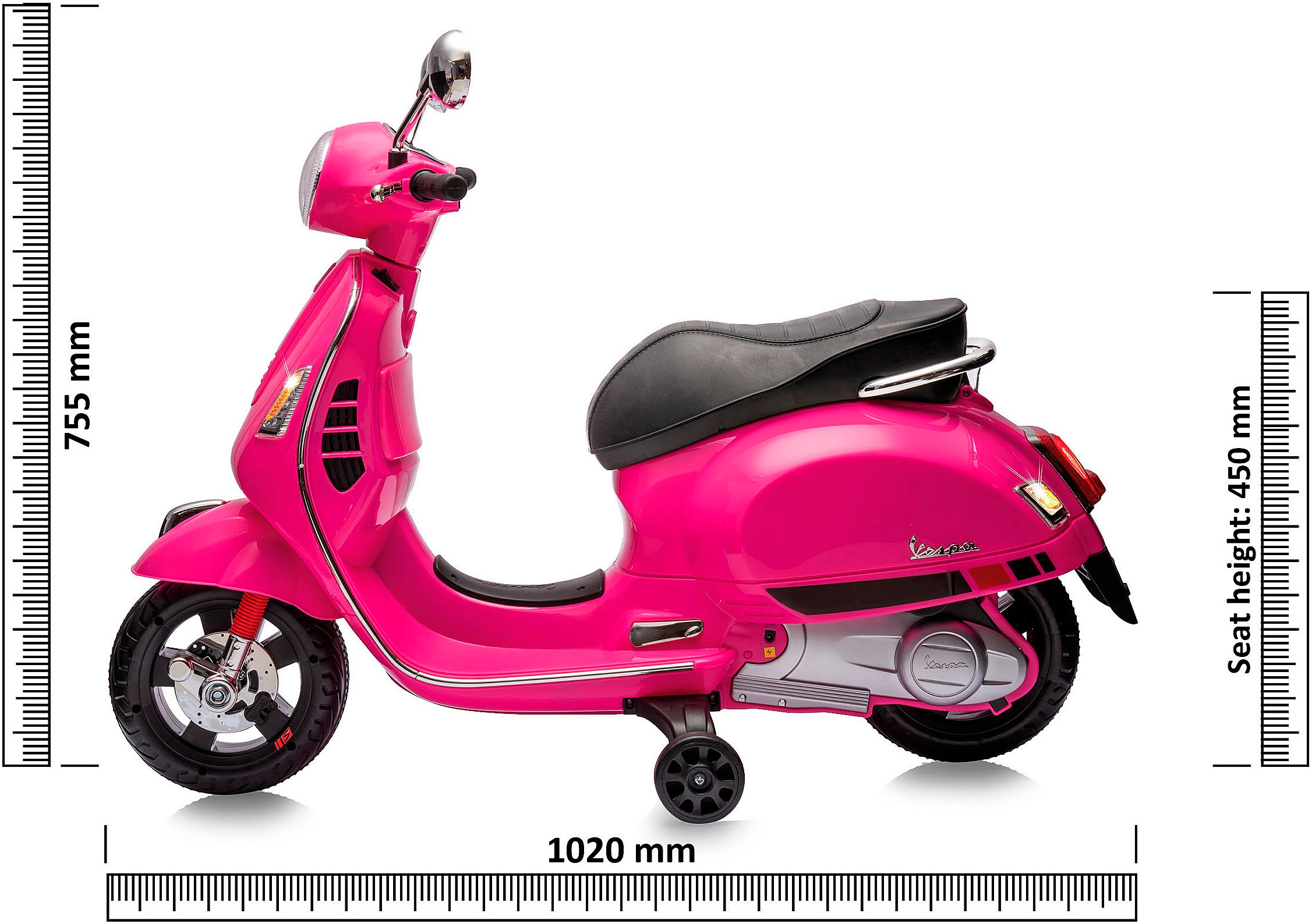 Jamara Elektro-Kinderroller »Ride-on Vespa GTS 125,  Li-Power 12.6« ab 3 Jahren bis 30 kg mit Licht- und Soundeffekten
