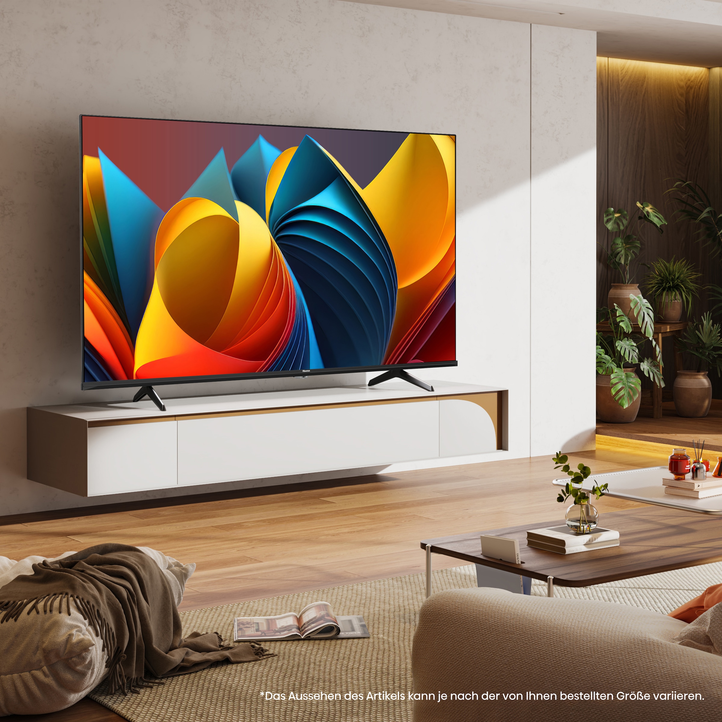 Hisense QLED-Fernseher »50E77NQ«, 4K Ultra HD, Smart-TV, 4K UHD, QLED