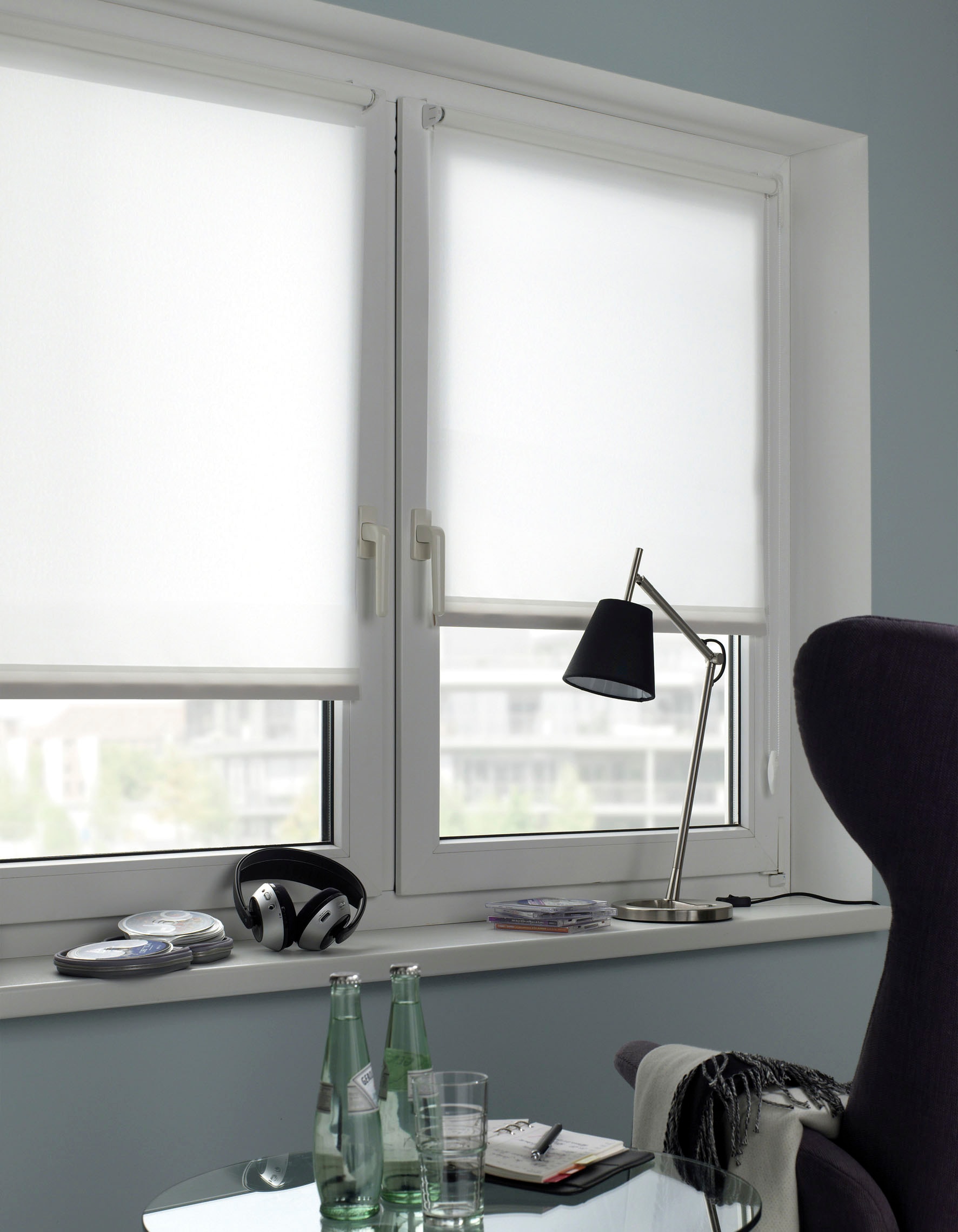 GARDINIA Seitenzugrollo »EASYFIX Rollo Uni« Lichtschutz ohne Bohren Schraubmontage möglich