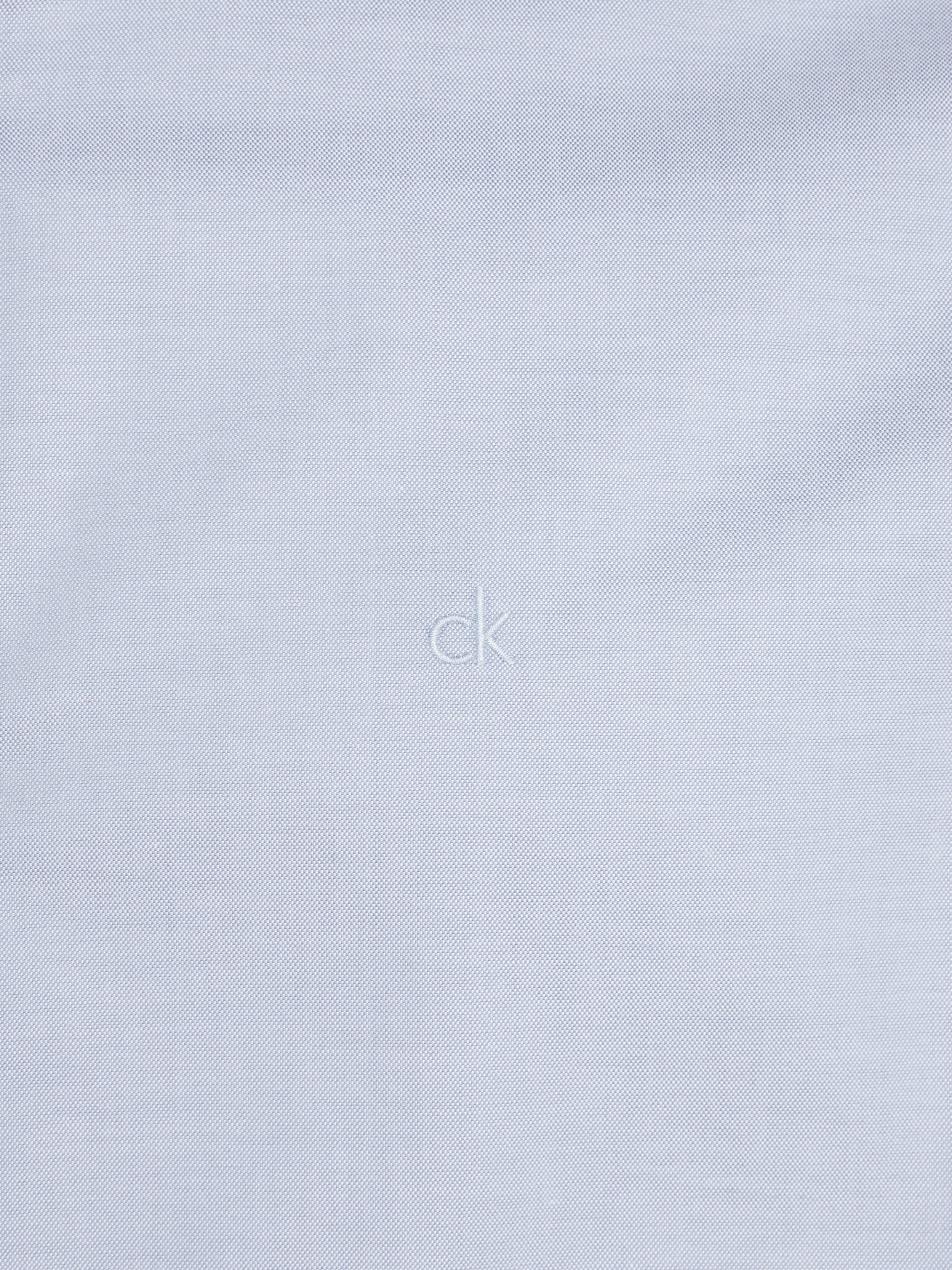 Calvin Klein Langarmhemd »OXFORD REGULAR SHIRT«, mit Logostickerei