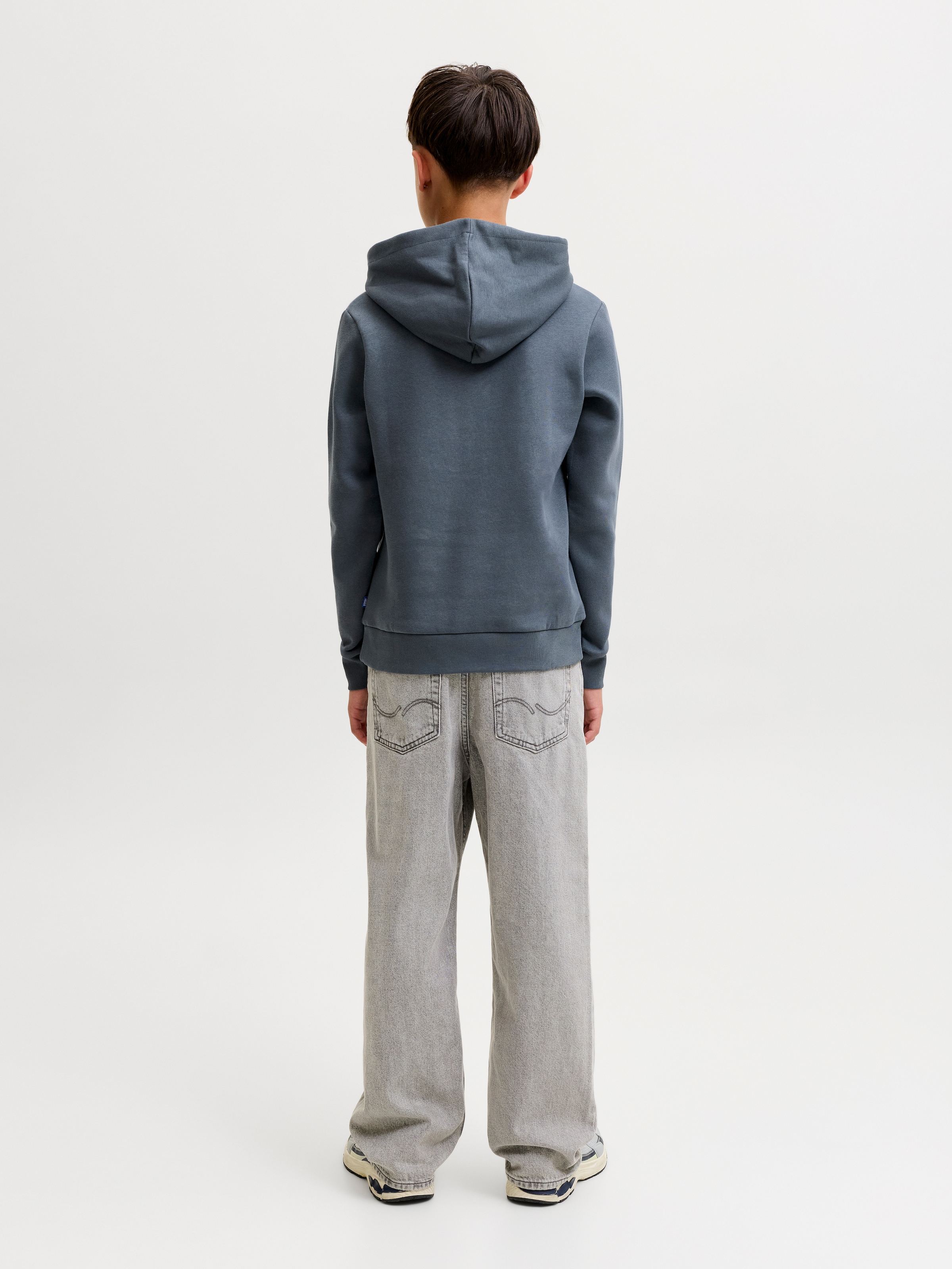 Jack & Jones Junior Kapuzensweatshirt »JJELOGO SWEAT HOOD 2 COL AW26 SN JNR«, Baumwolle, regular fit

