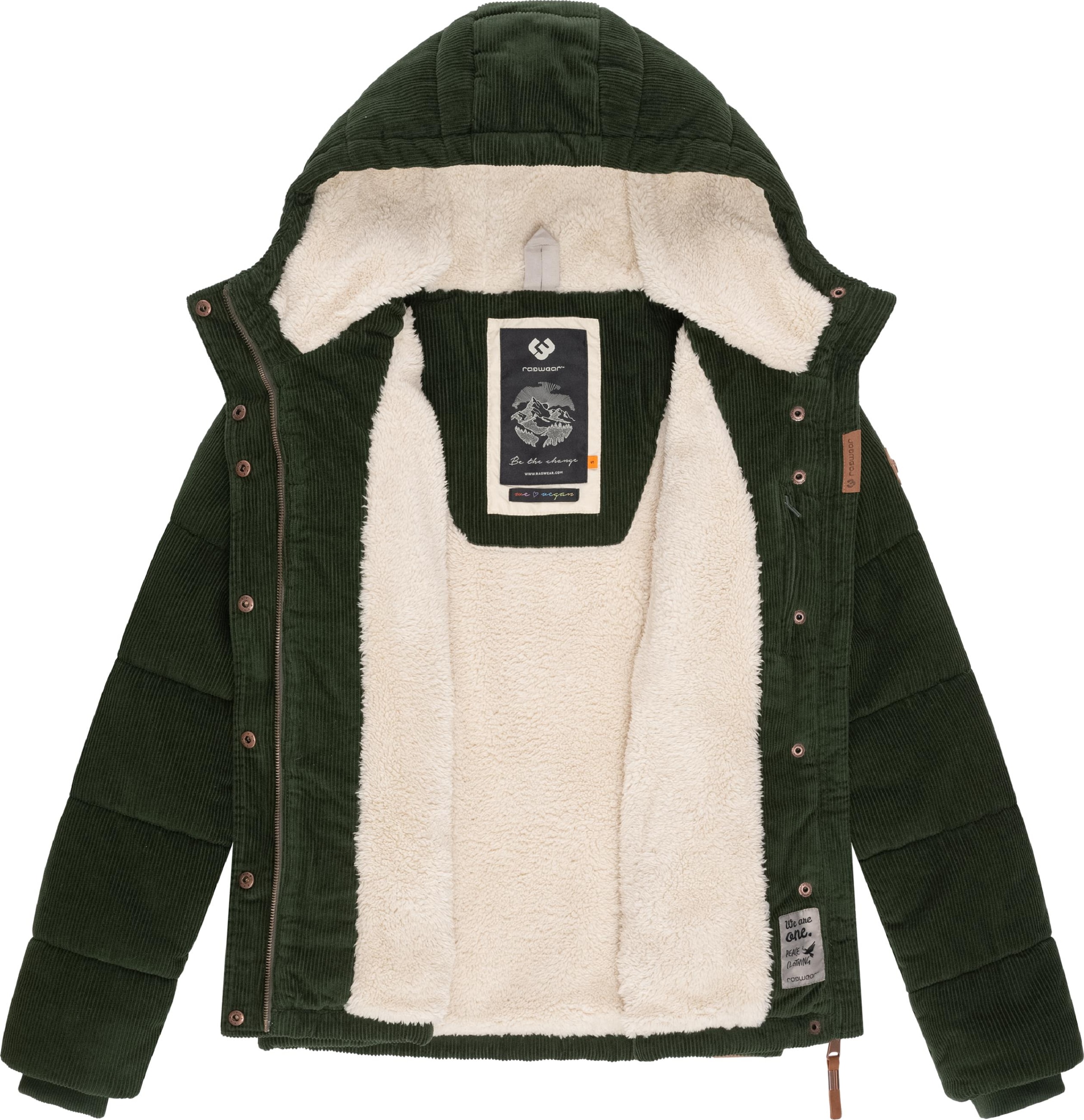 Ragwear Cordjacke »Winterjacke Wuggys«