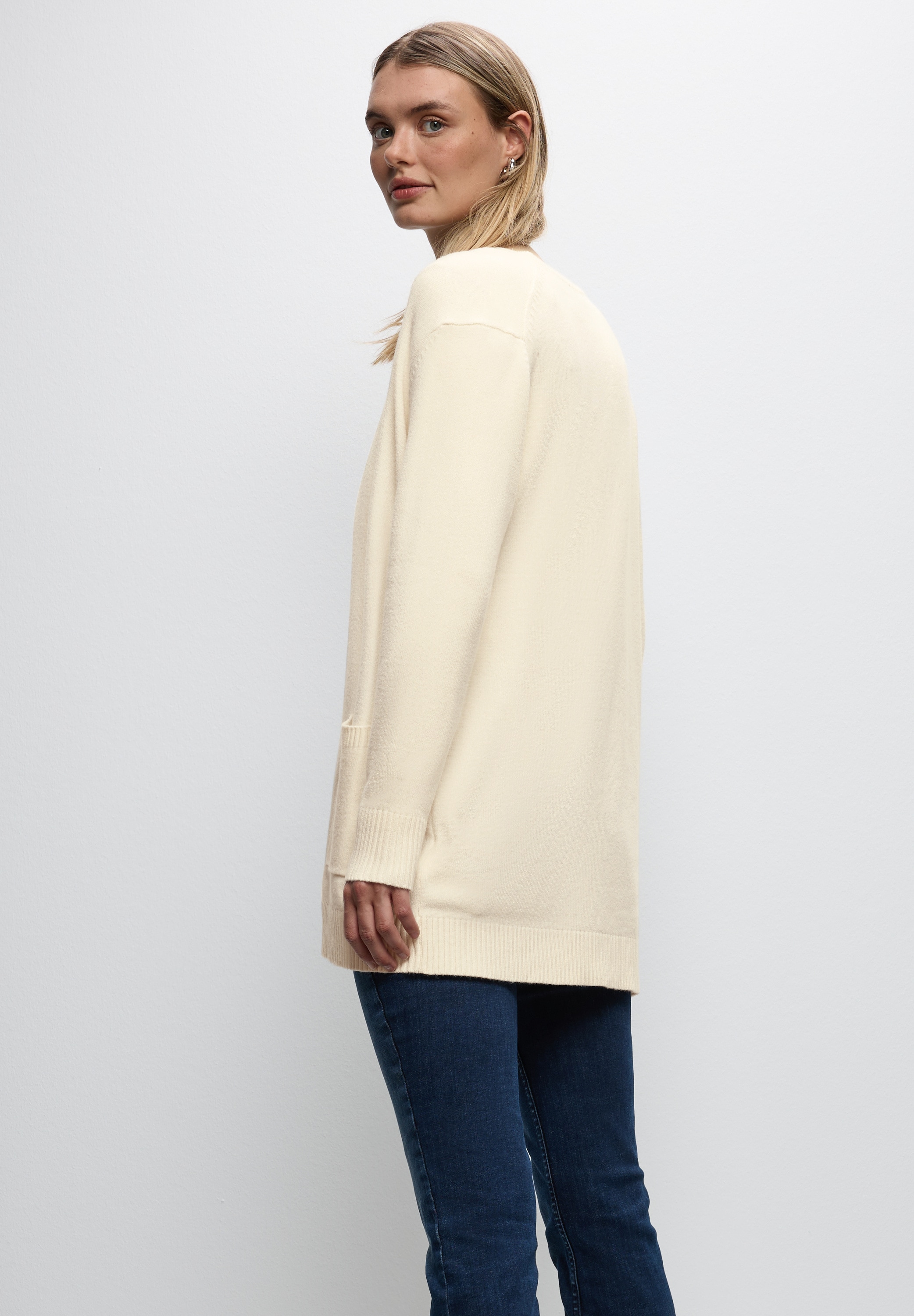 STREET ONE Cardigan, ohne Verschluss, offen
